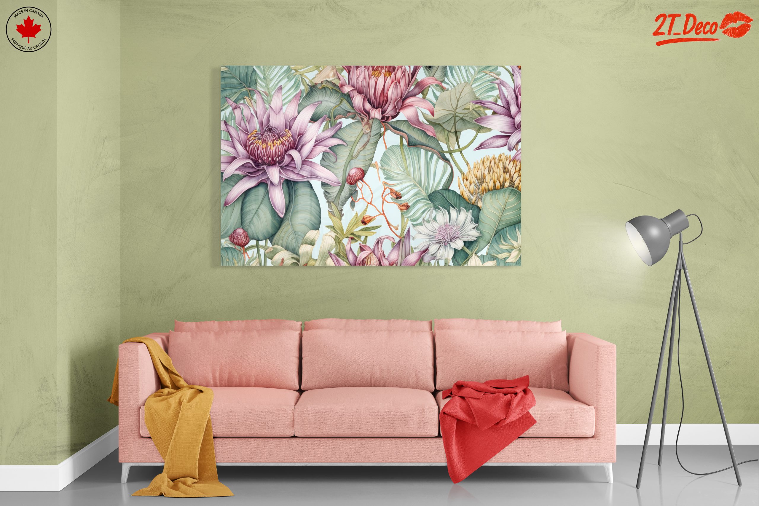 Vibrant Botanical Flower Art - Image 7