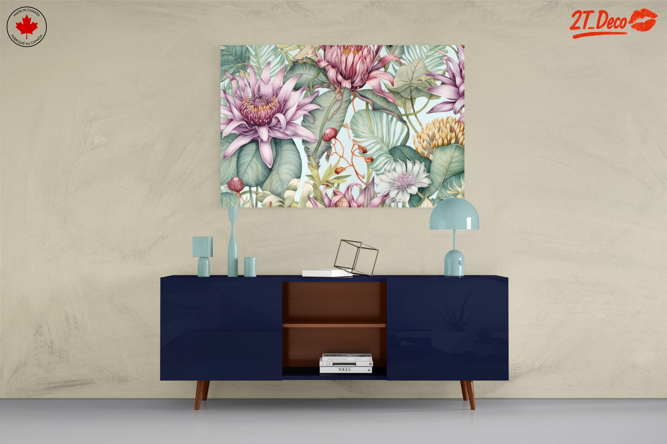 Vibrant Botanical Flower Art - Image 8