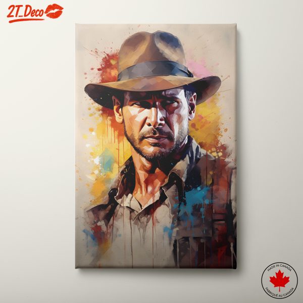 Dramatic Character Portrait of an Adventurous Explorer