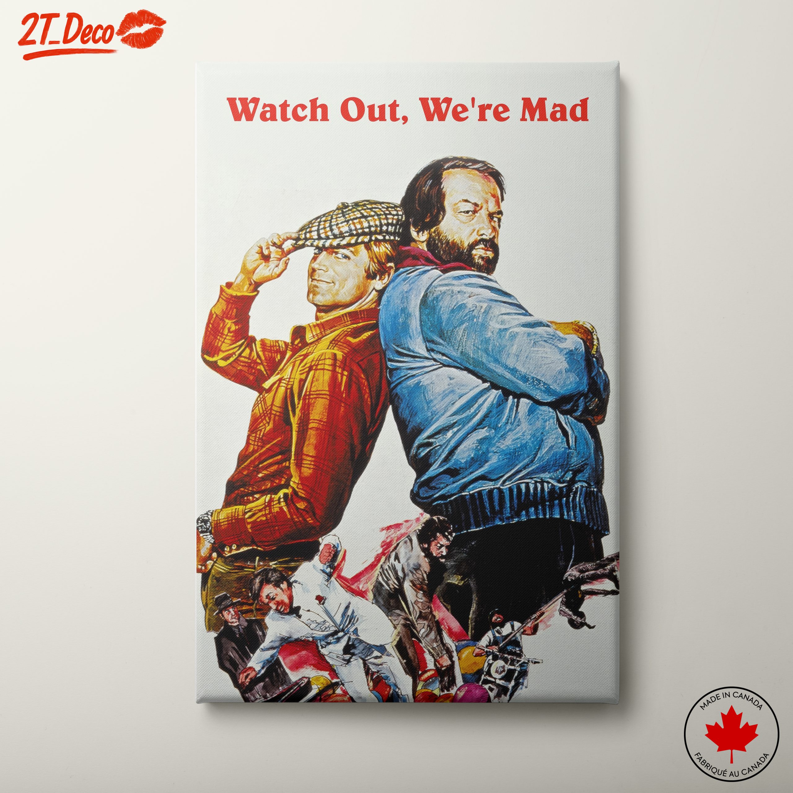 Watch Out, We’re Mad Vintage Movie Art