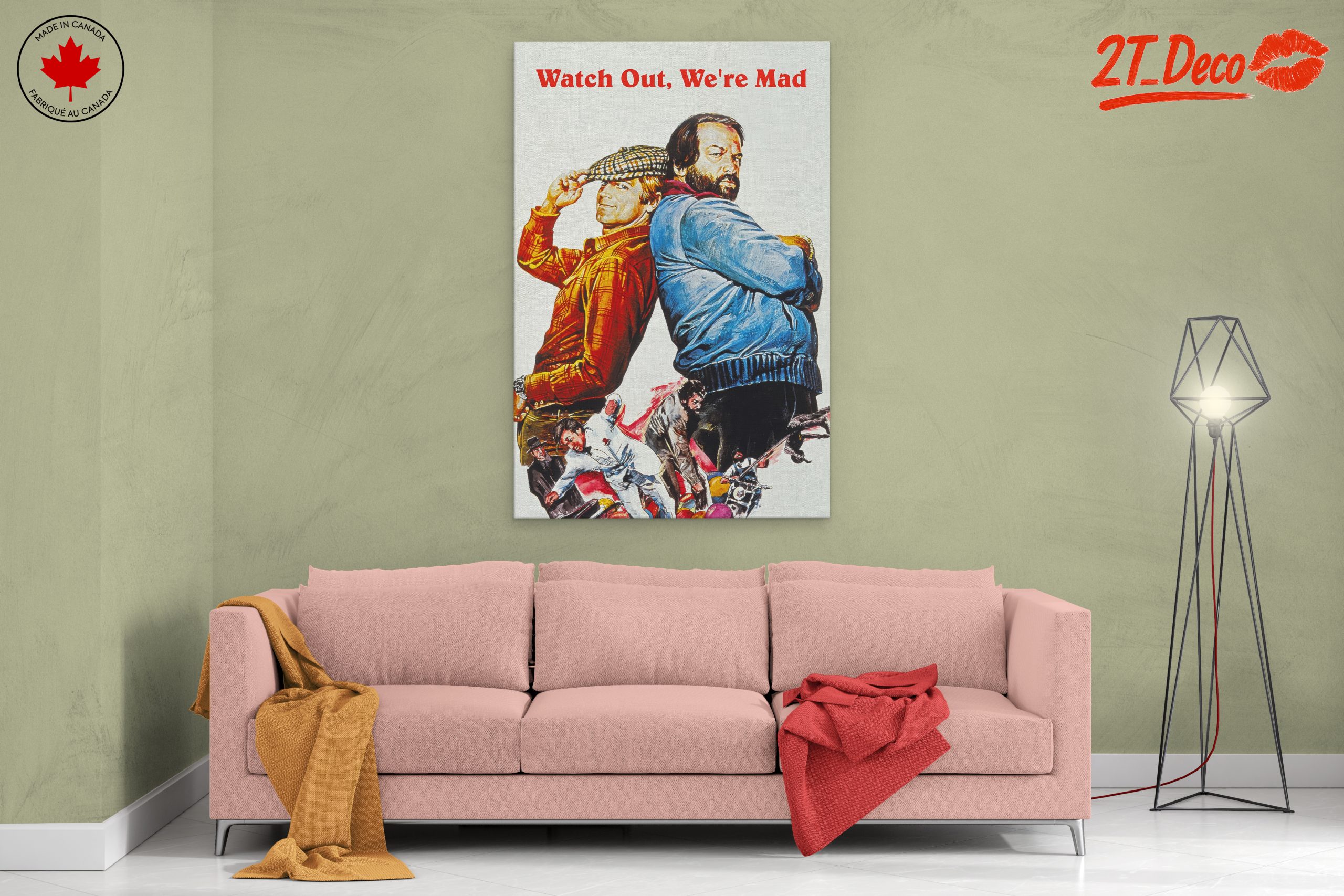 Watch Out, We’re Mad Vintage Movie Art - Image 2