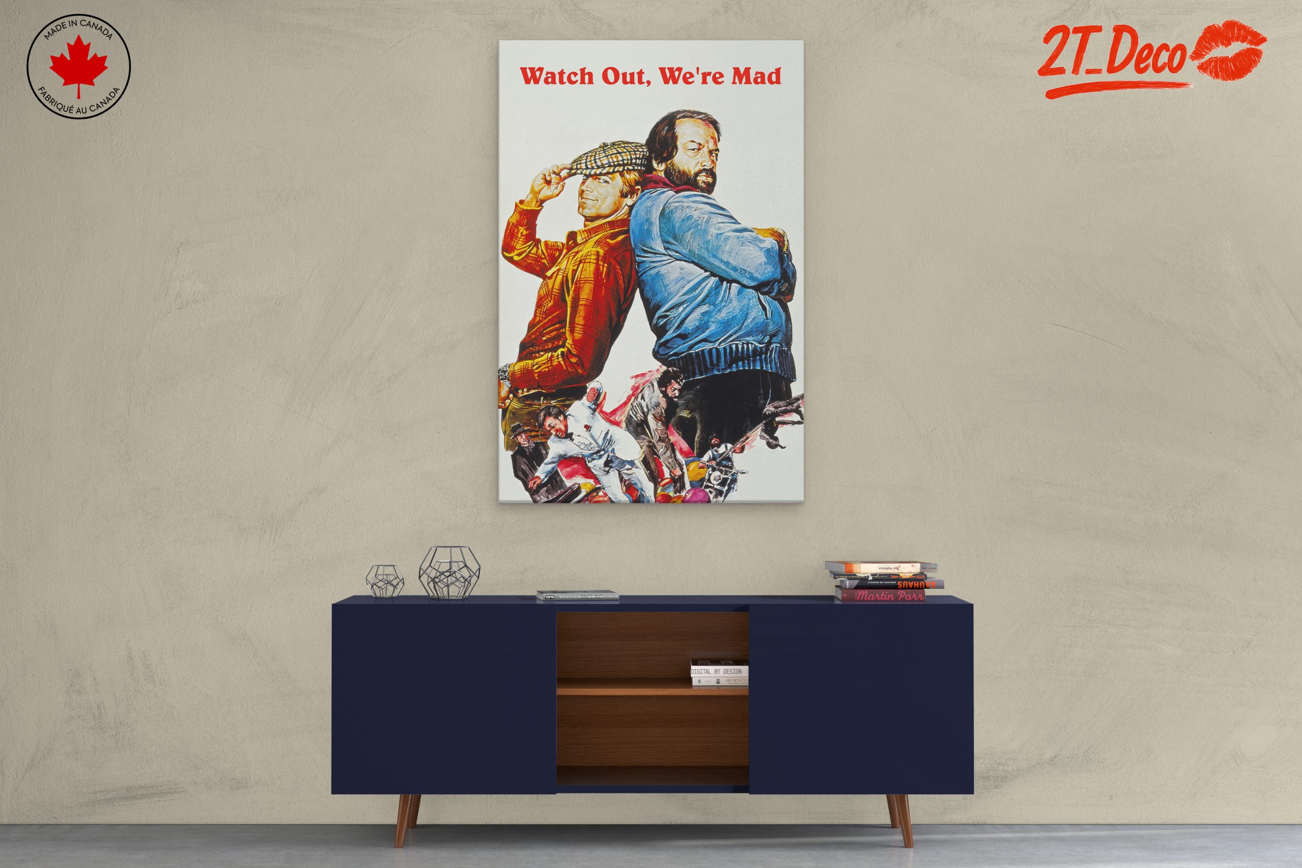 Watch Out, We’re Mad Vintage Movie Art - Image 3
