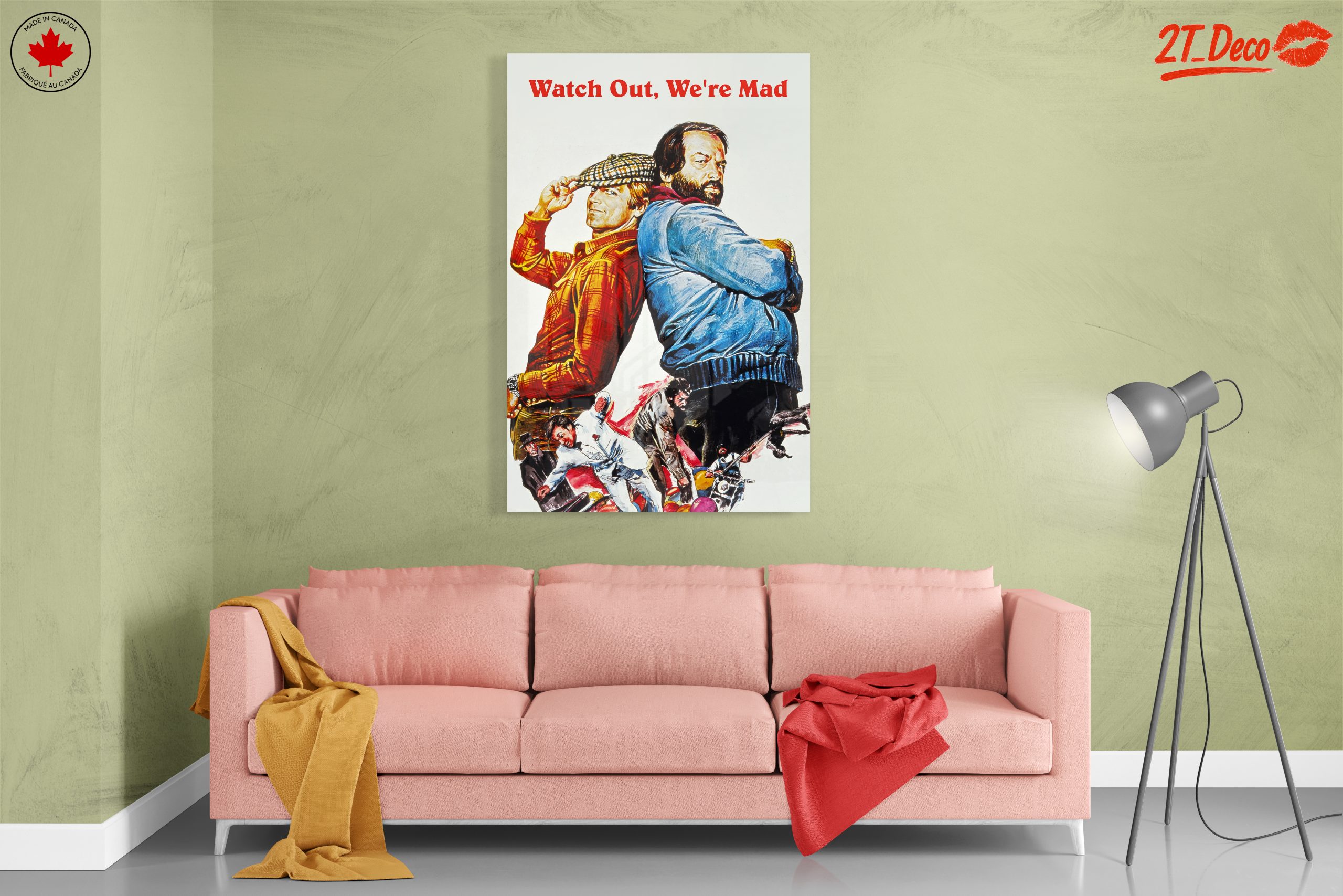 Watch Out, We’re Mad Vintage Movie Art - Image 7