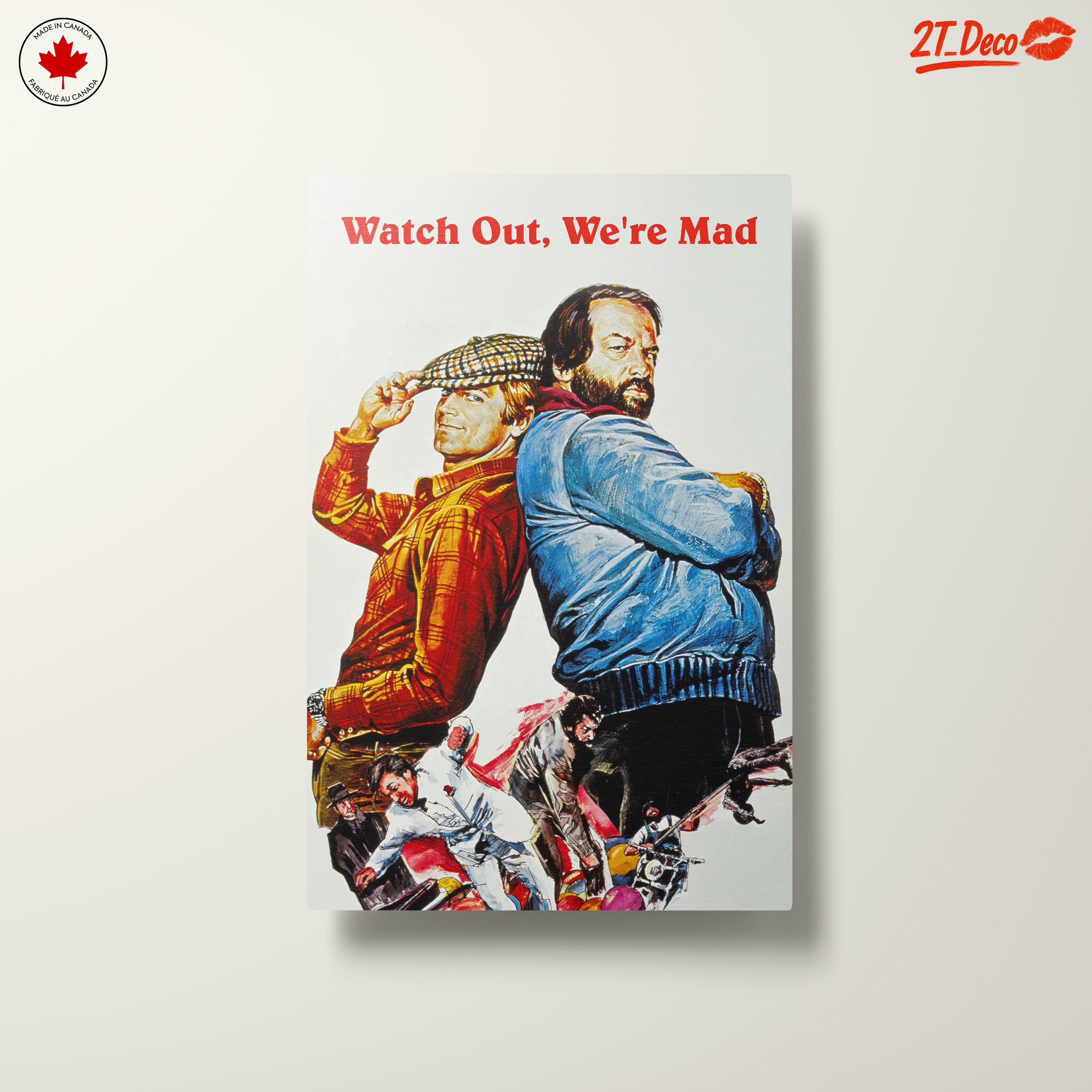 Watch Out, We’re Mad Vintage Movie Art - Image 10