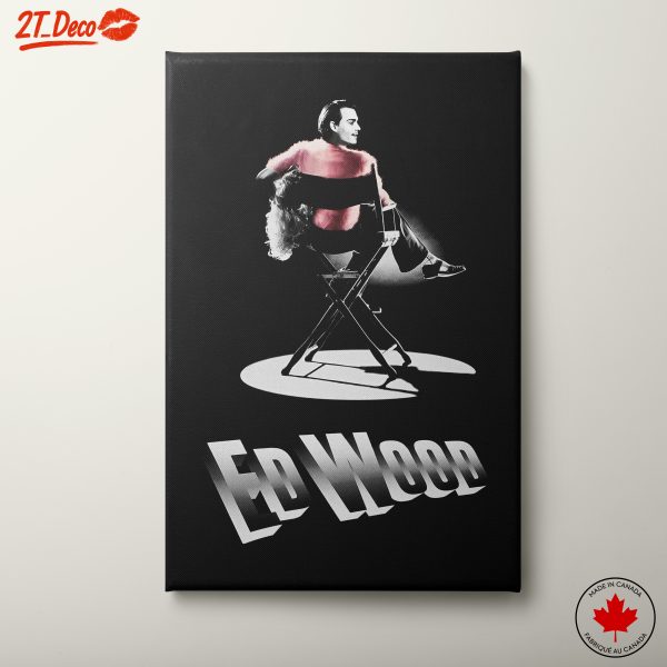 Dynamic Ed Wood Cinematic Pop Art