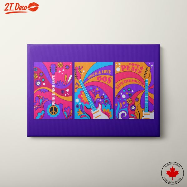 Vibrant 60s Inspired Pop Art