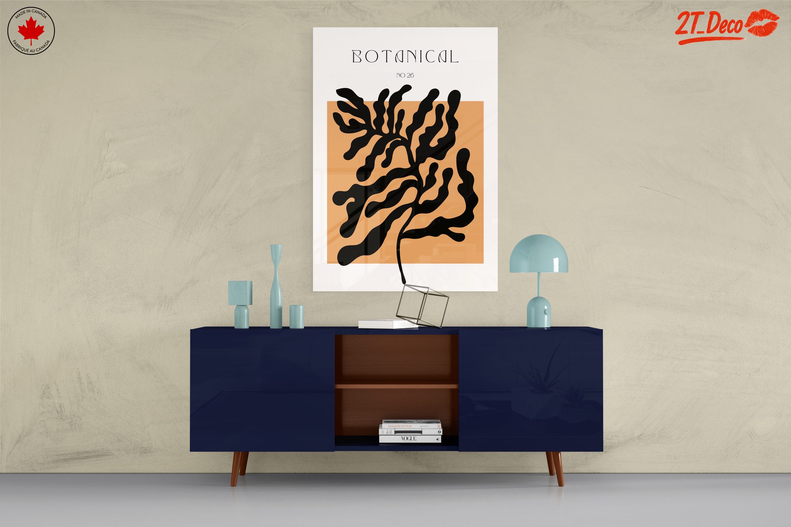 Stylized Botanical Art with Minimalist Design - Image 8