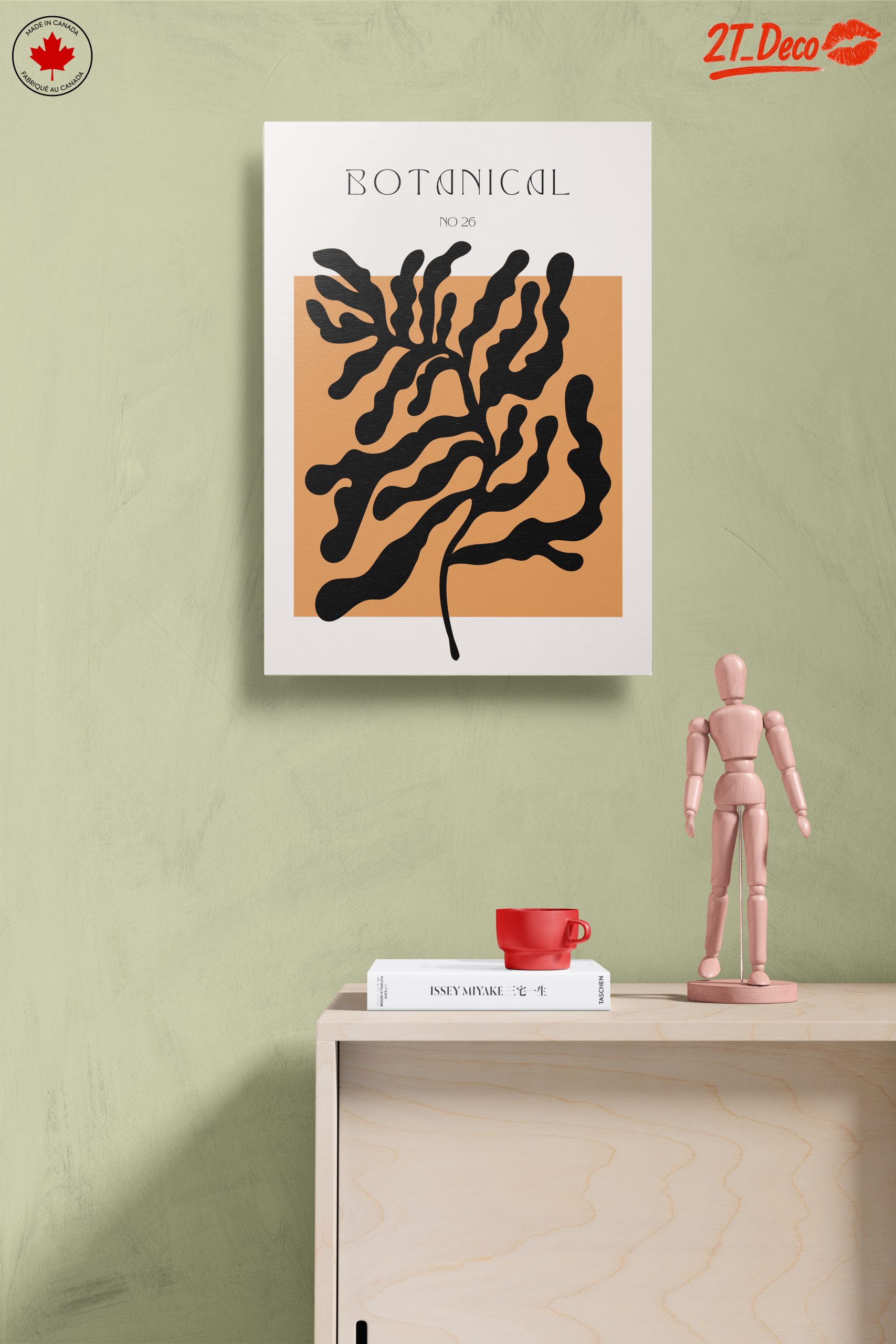 Stylized Botanical Art with Minimalist Design - Image 14
