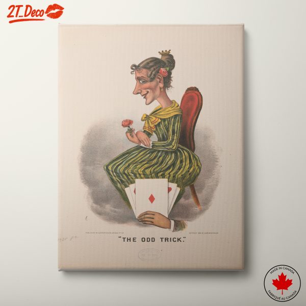 The Odd Trick Whimsical Illustration
