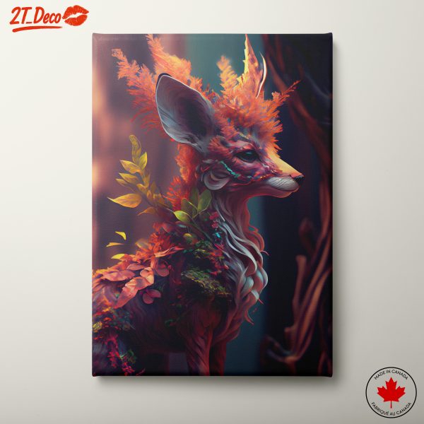 Vibrant Fantasy Animal Artwork