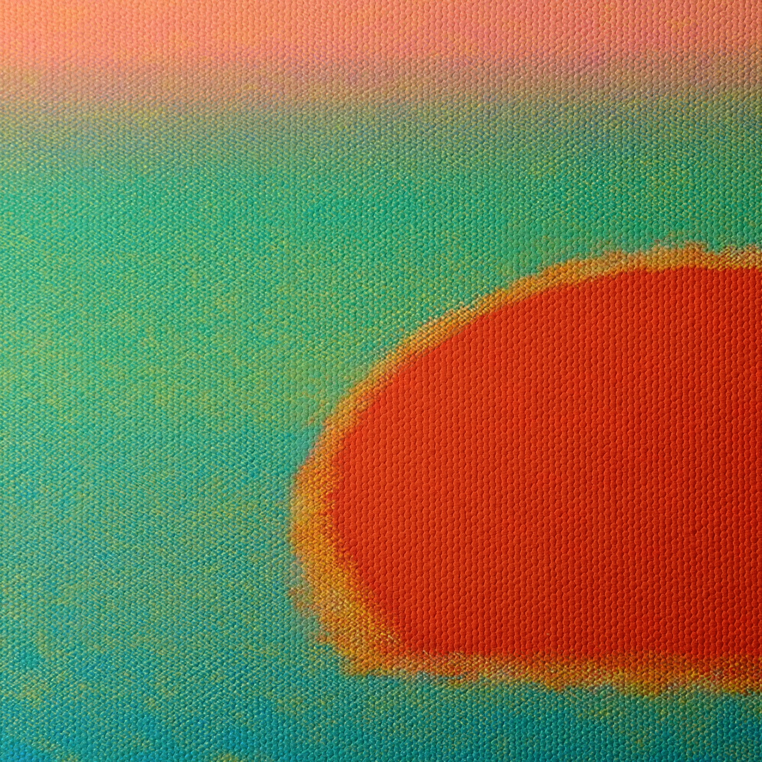 Vibrant Abstract Sunset with Cloud Elements - Image 4