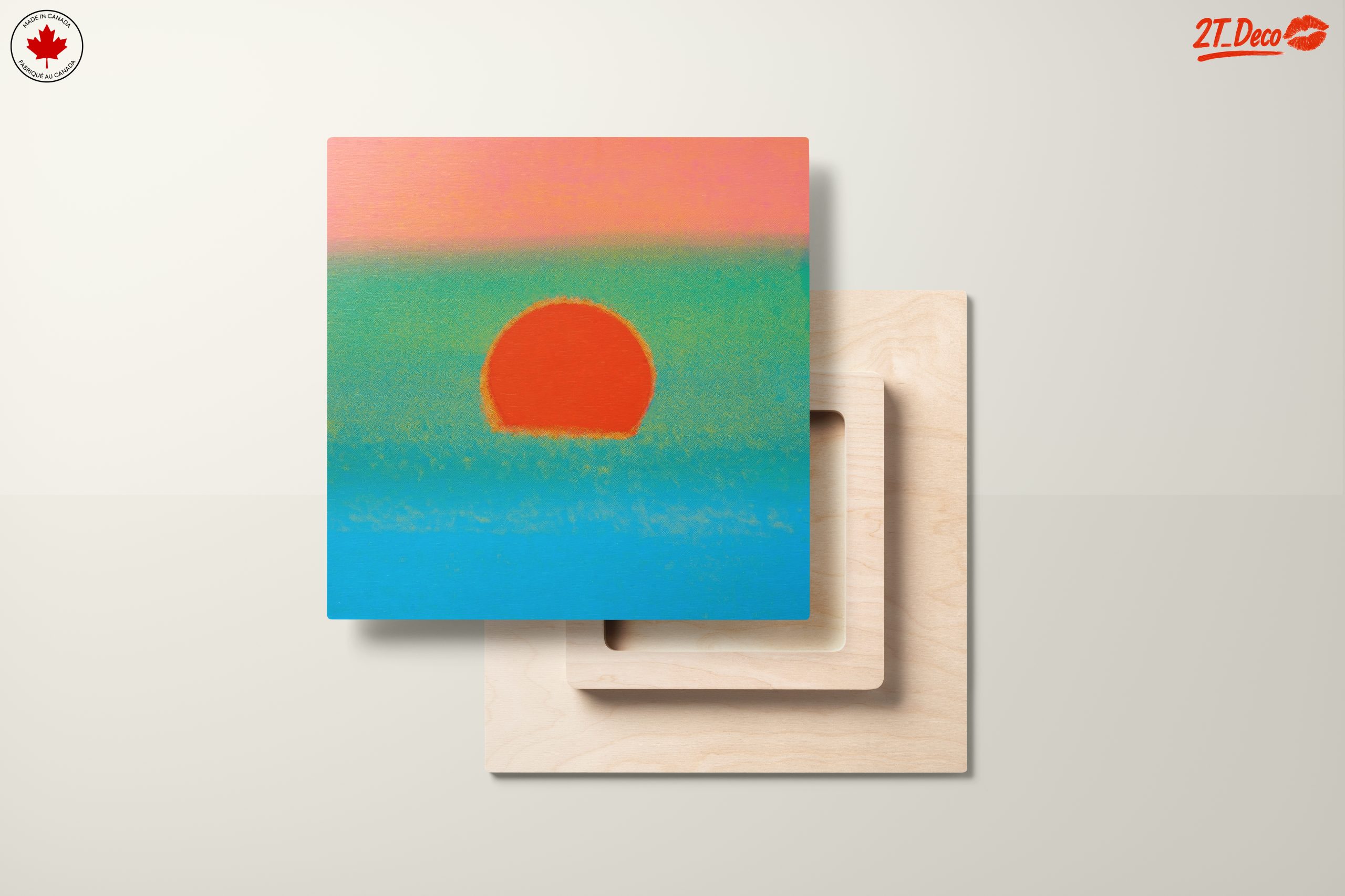 Vibrant Abstract Sunset with Cloud Elements - Image 11