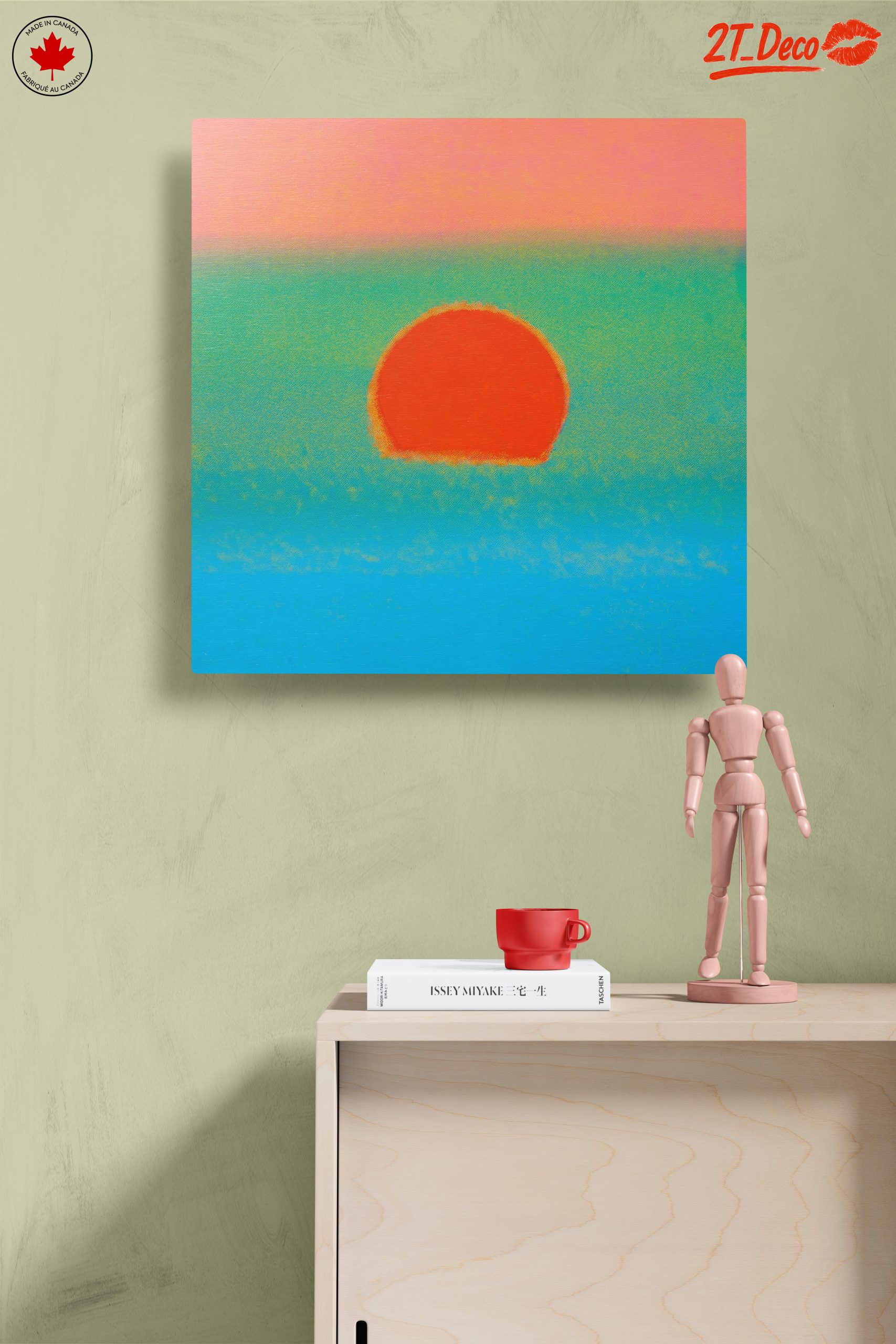 Vibrant Abstract Sunset with Cloud Elements - Image 14