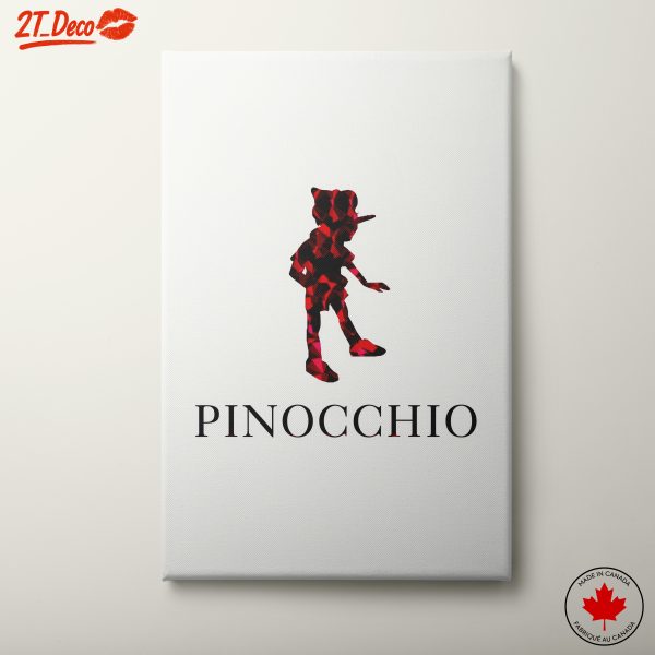 Stylized Pinocchio Character Art