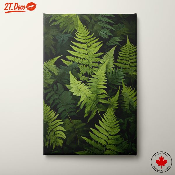 Lush Ferns Botanical Art