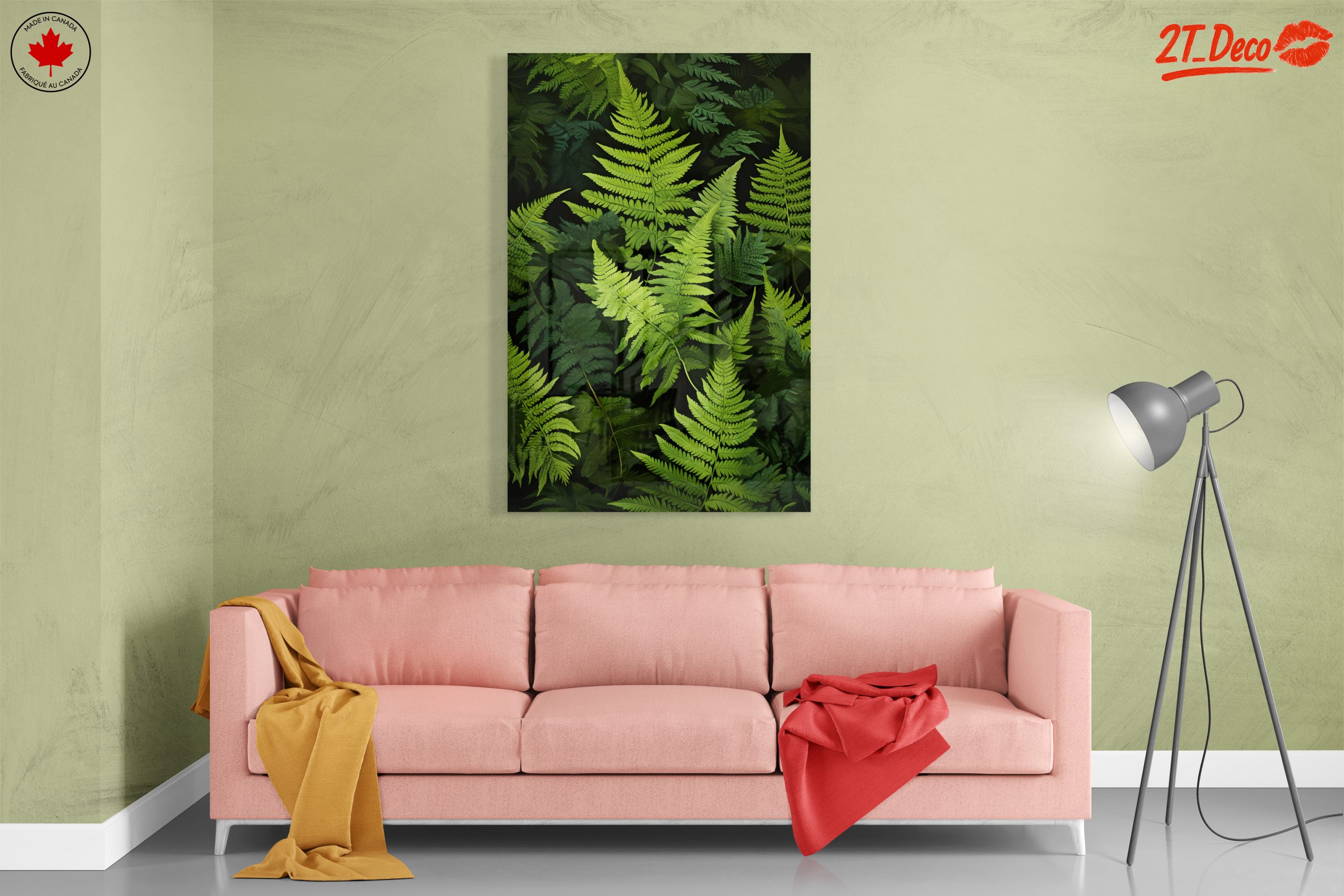 Lush Ferns Botanical Art - Image 7