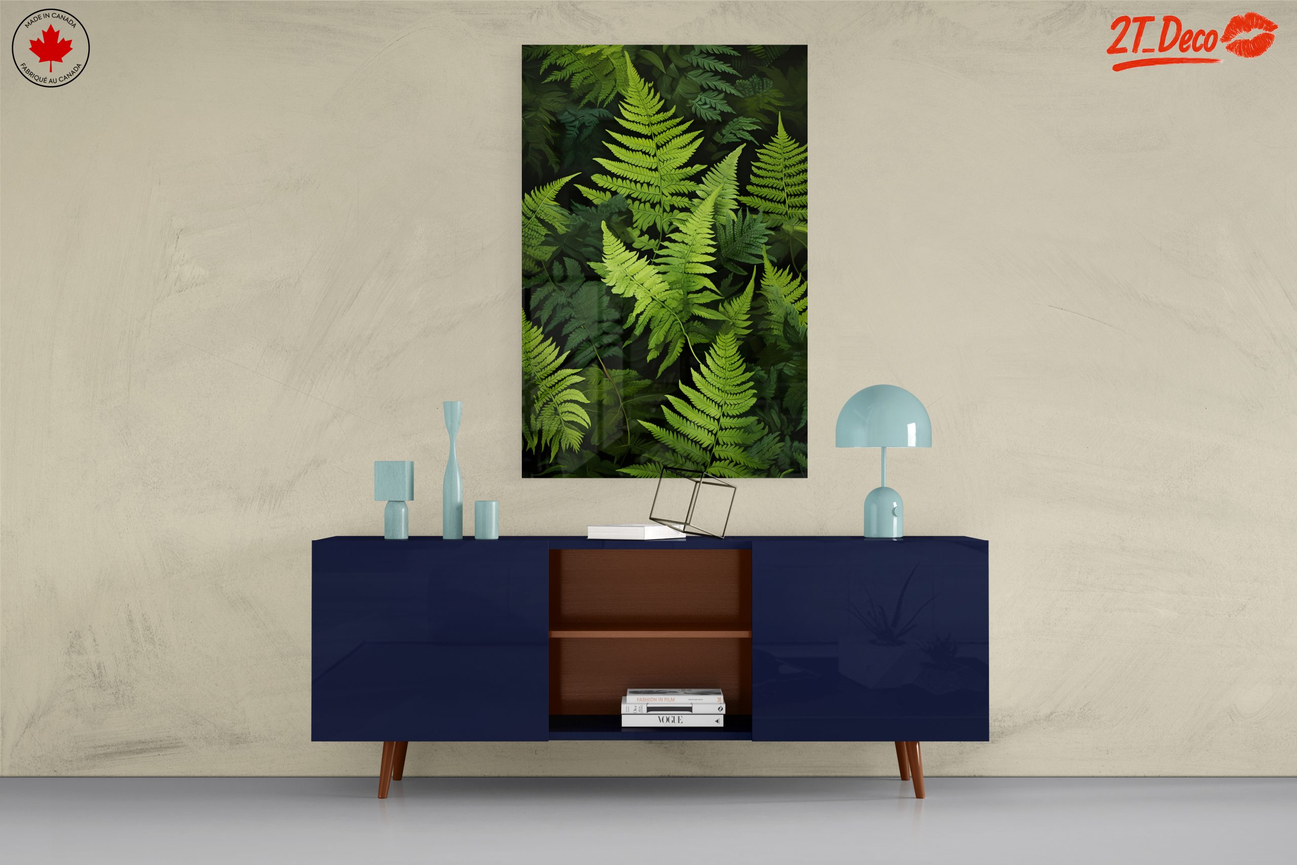 Lush Ferns Botanical Art - Image 8