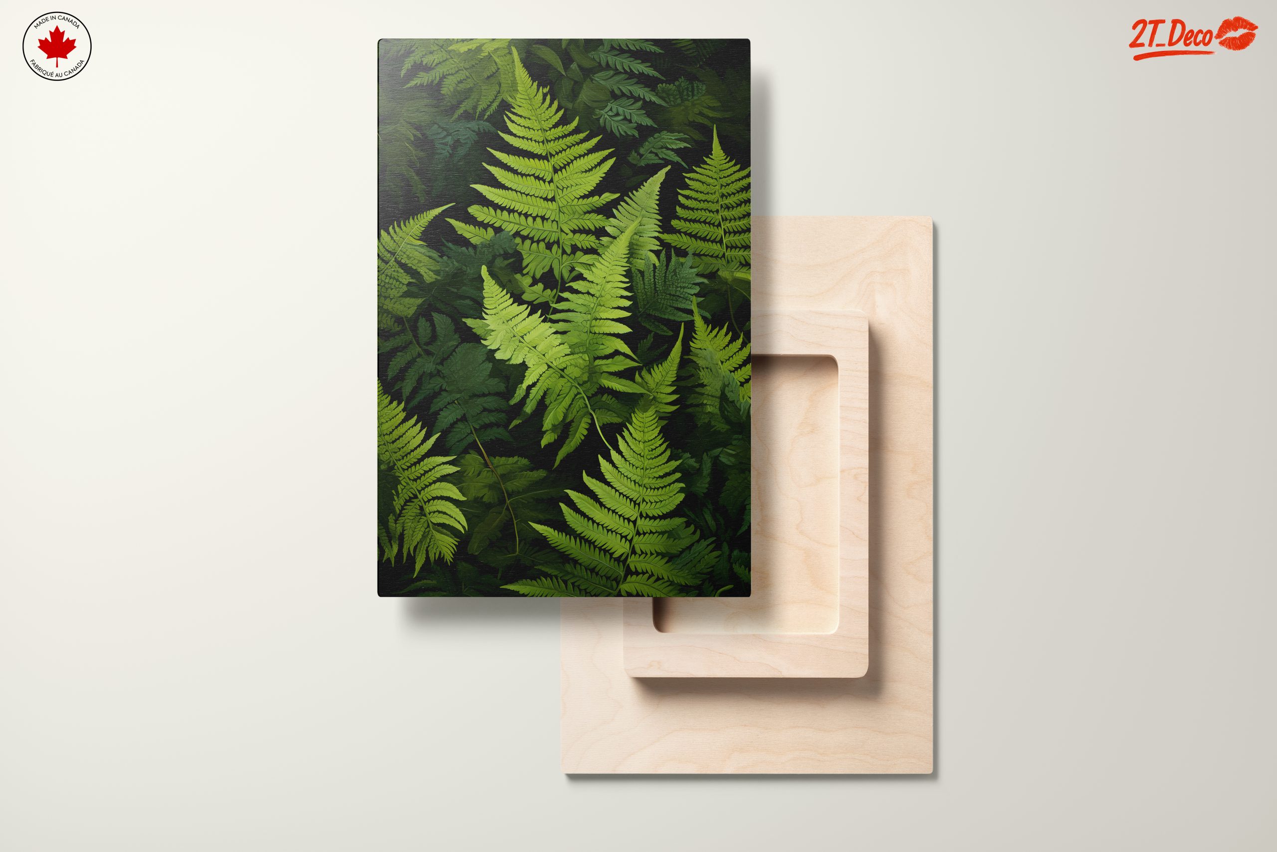 Lush Ferns Botanical Art - Image 11