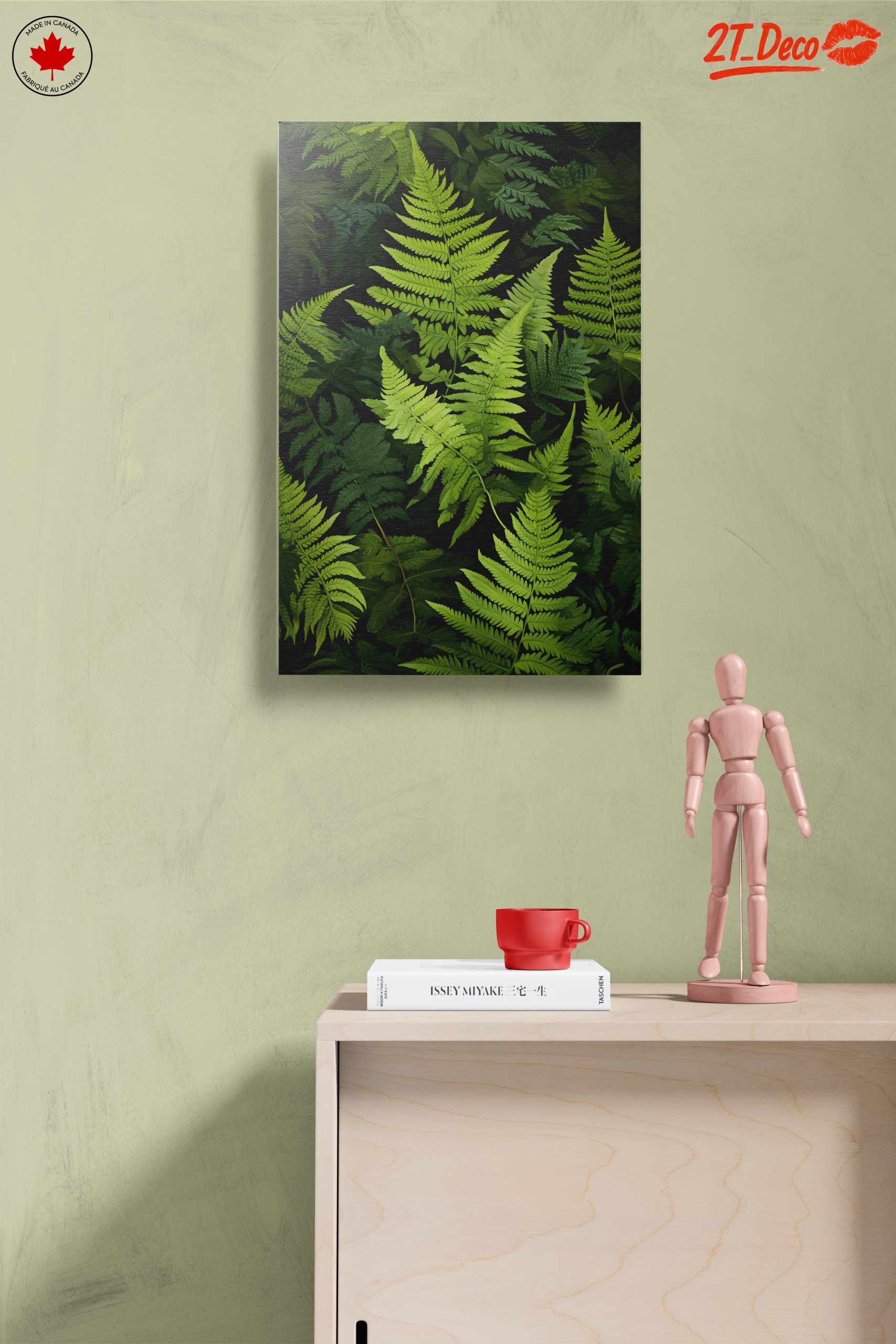 Lush Ferns Botanical Art - Image 14