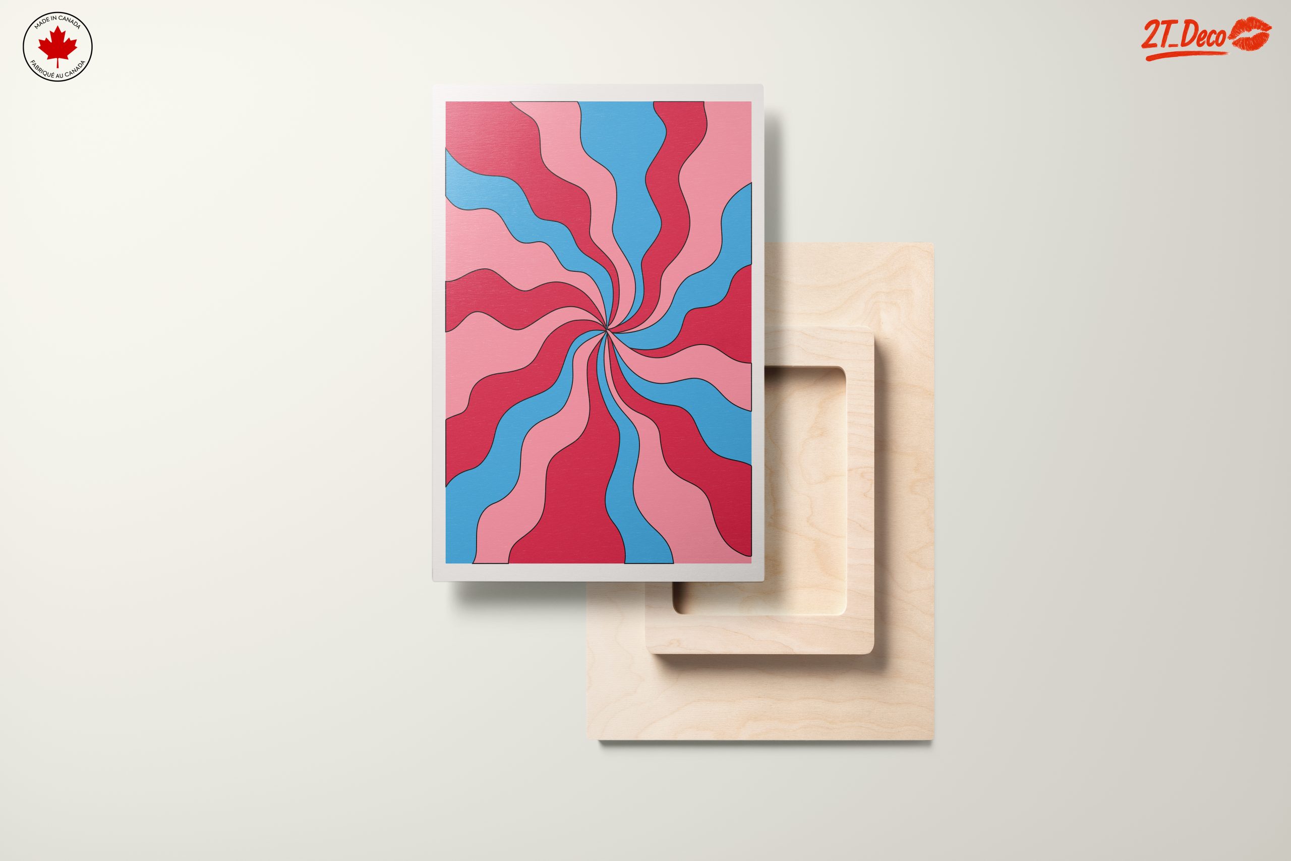 Dynamic Abstract Color Swirl Art - Image 11