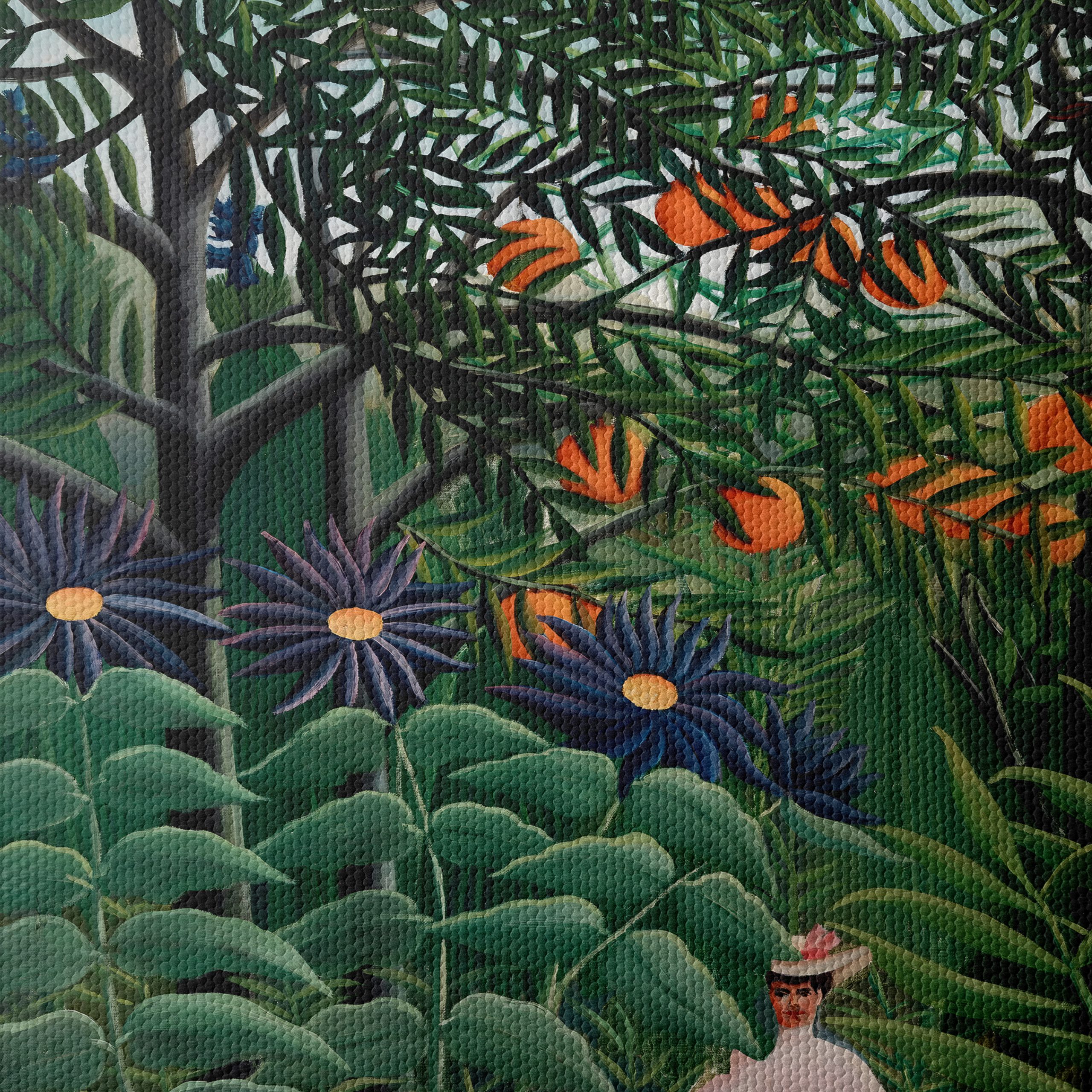 Feminine Figure in Lush Botanical Scene - Image 4