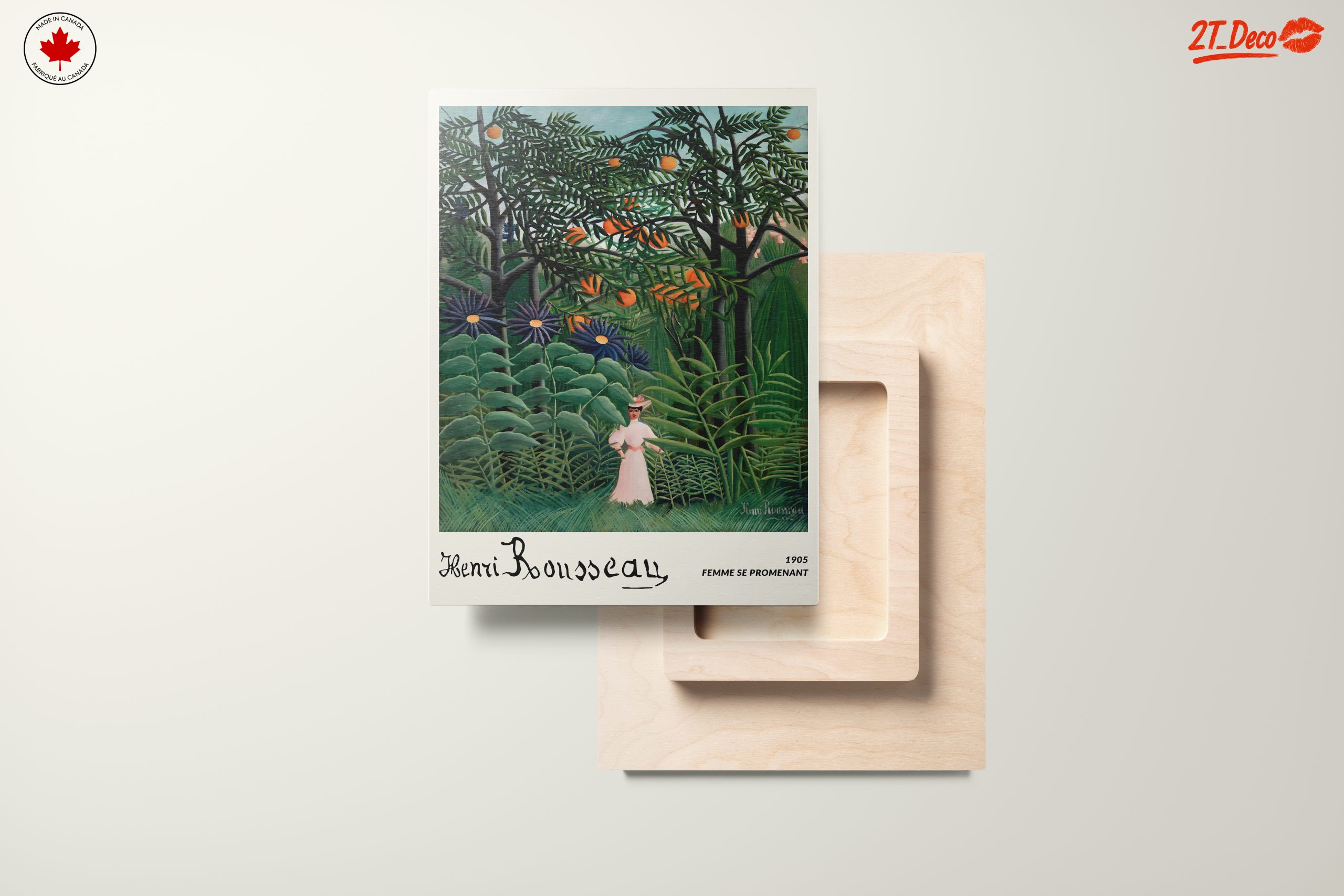 Feminine Figure in Lush Botanical Scene - Image 11
