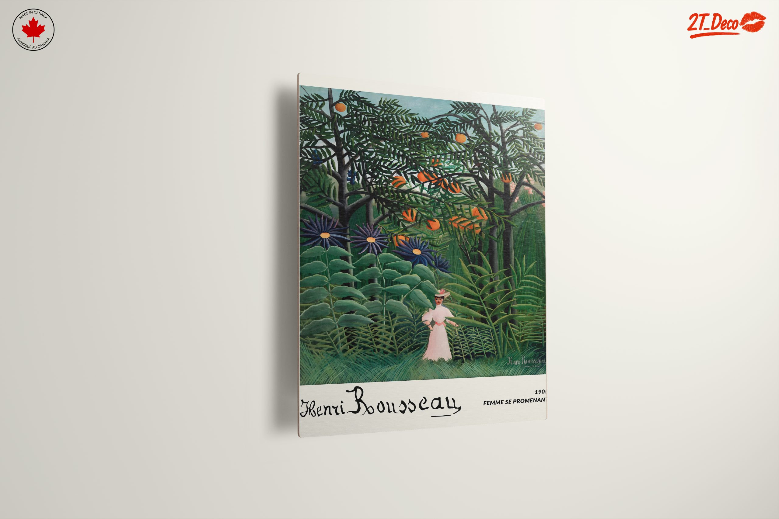 Feminine Figure in Lush Botanical Scene - Image 13