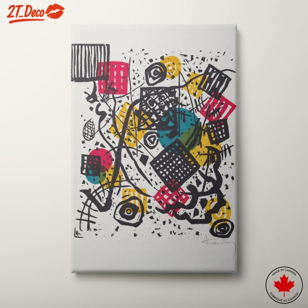 Vibrant Abstract Geometric Artwork 3