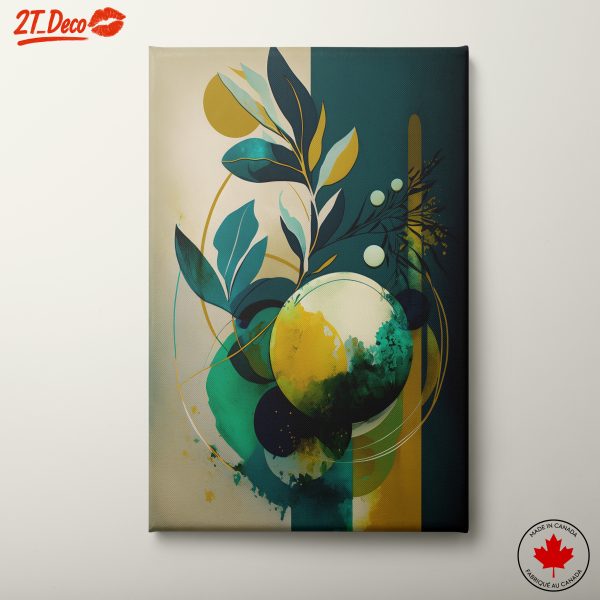 Elegant Botanical Abstract Artwork 3
