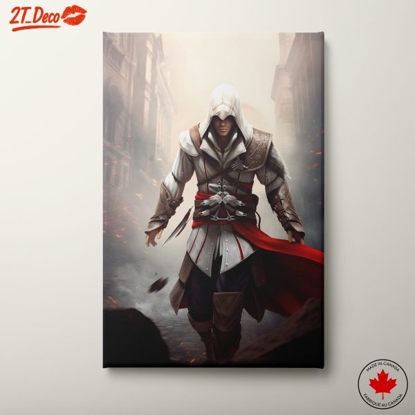 Assassin Character in Action Scene