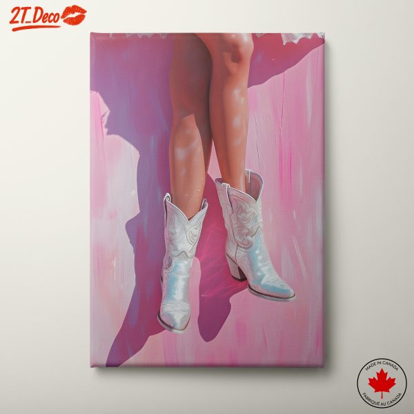 Chic Coquette Style Boots Art