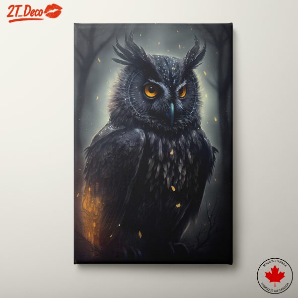 Majestic Owl with Enchanted Gaze