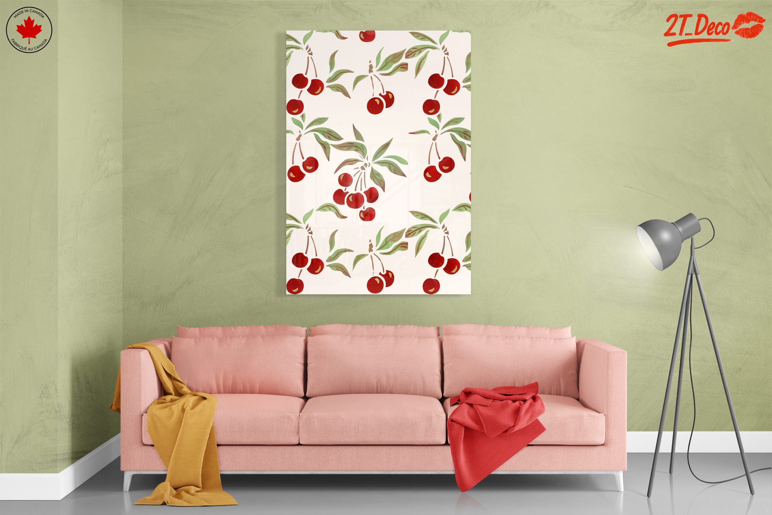 Cherry Blossom Botanical Art for Elegant Decor - Image 7
