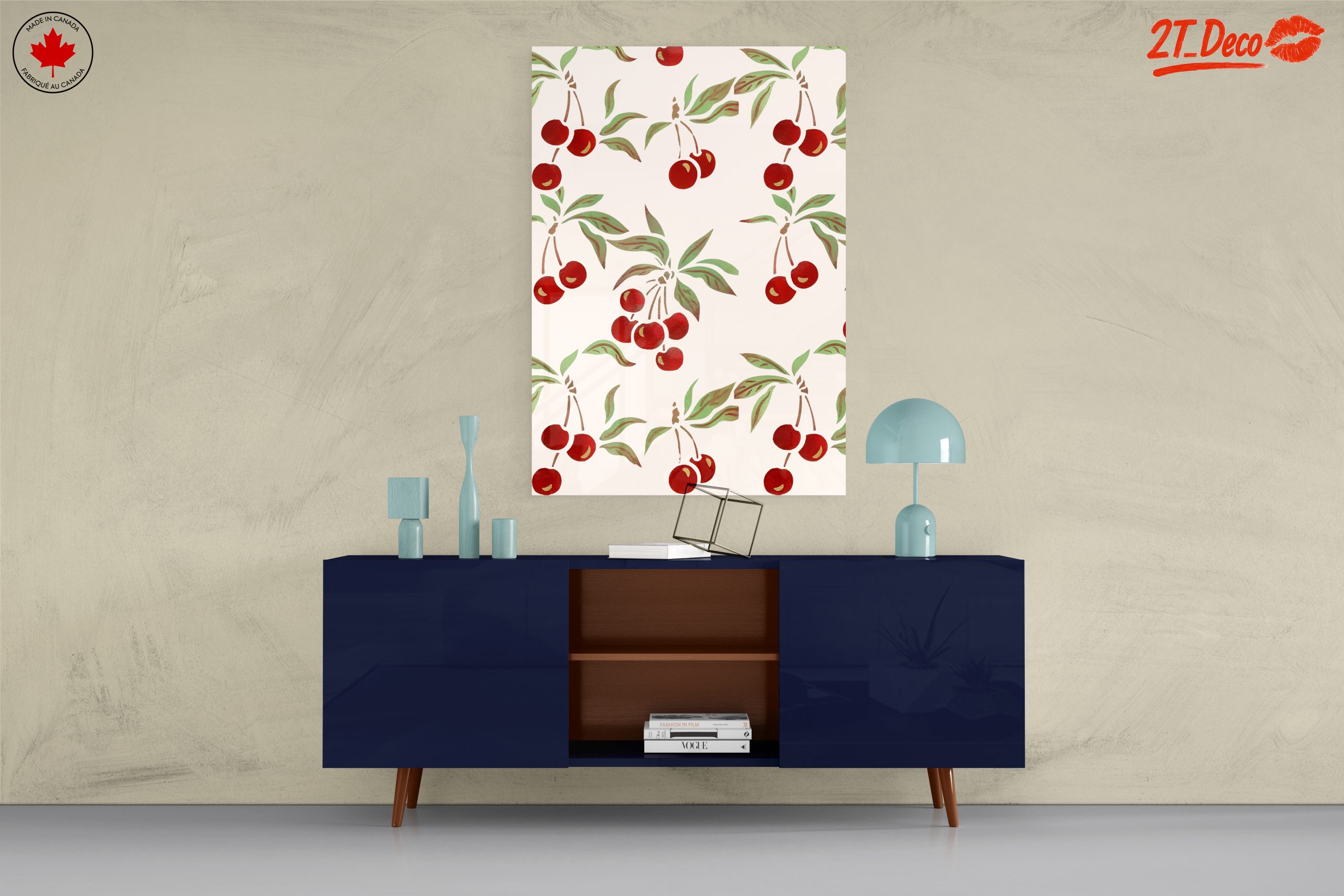 Cherry Blossom Botanical Art for Elegant Decor - Image 8