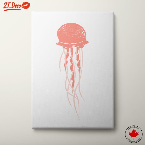 Stylized Jellyfish Abstract Art 4