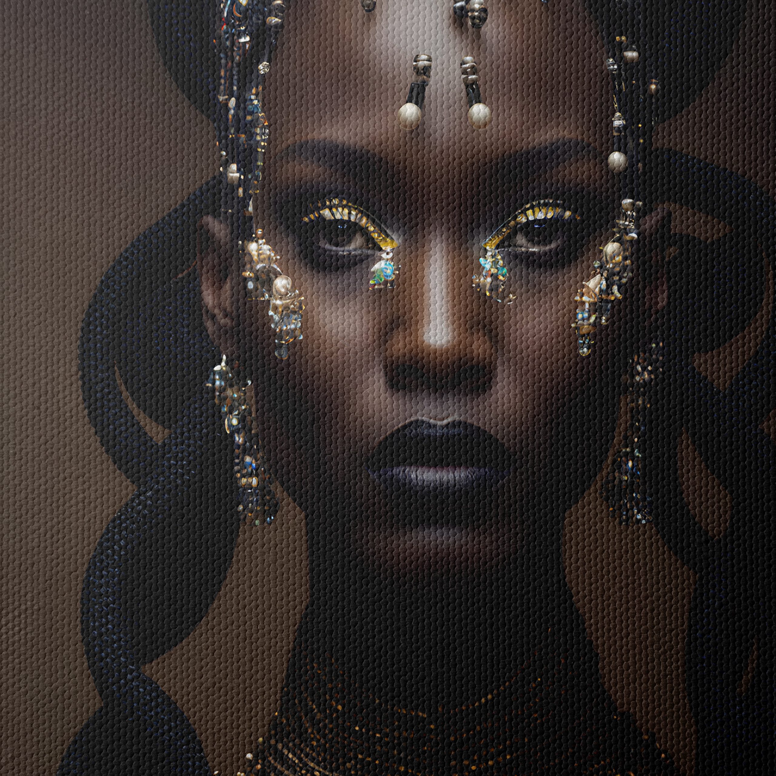 Cultural Abstract Art with Intricate Details - Image 4