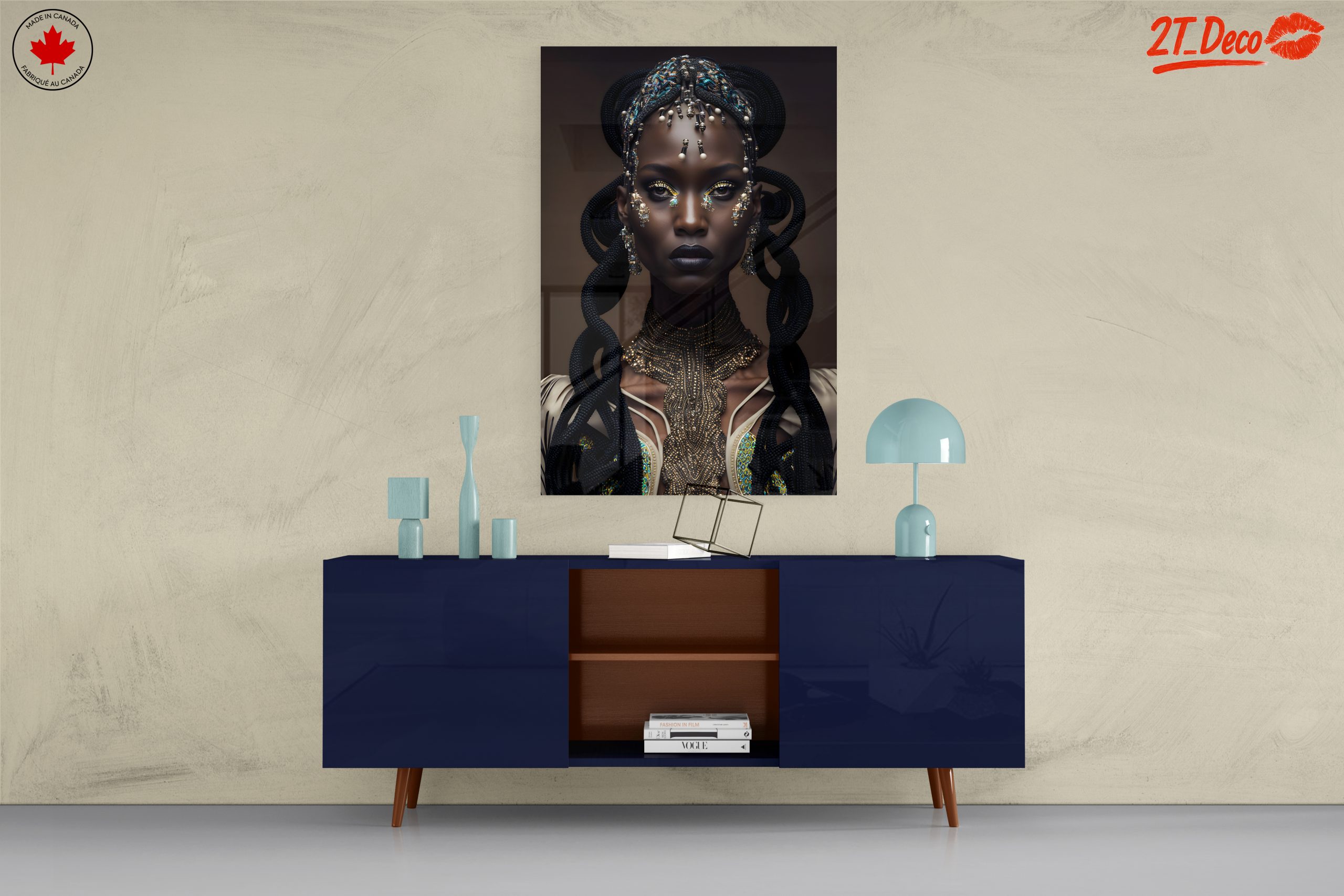 Cultural Abstract Art with Intricate Details - Image 8