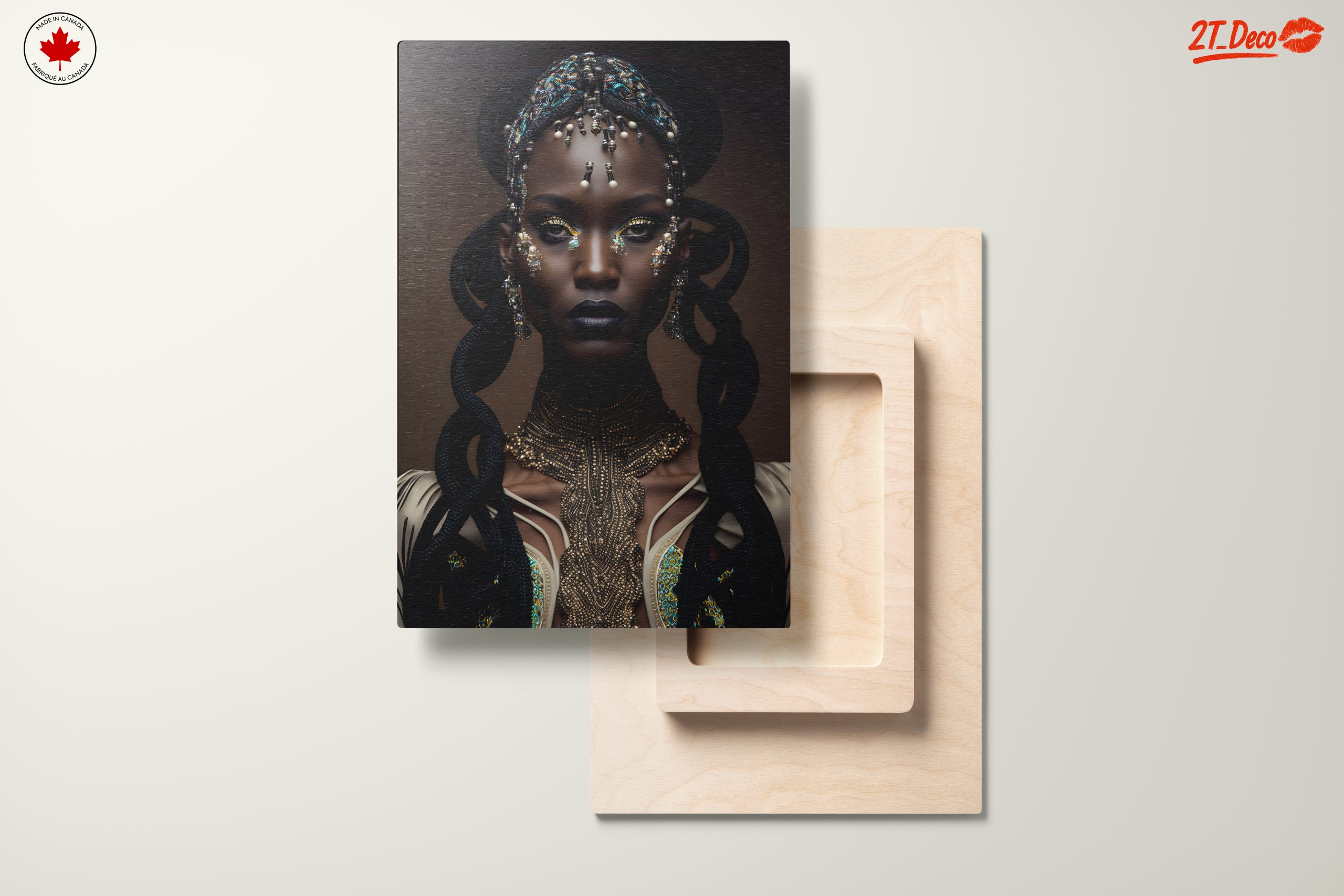 Cultural Abstract Art with Intricate Details - Image 11