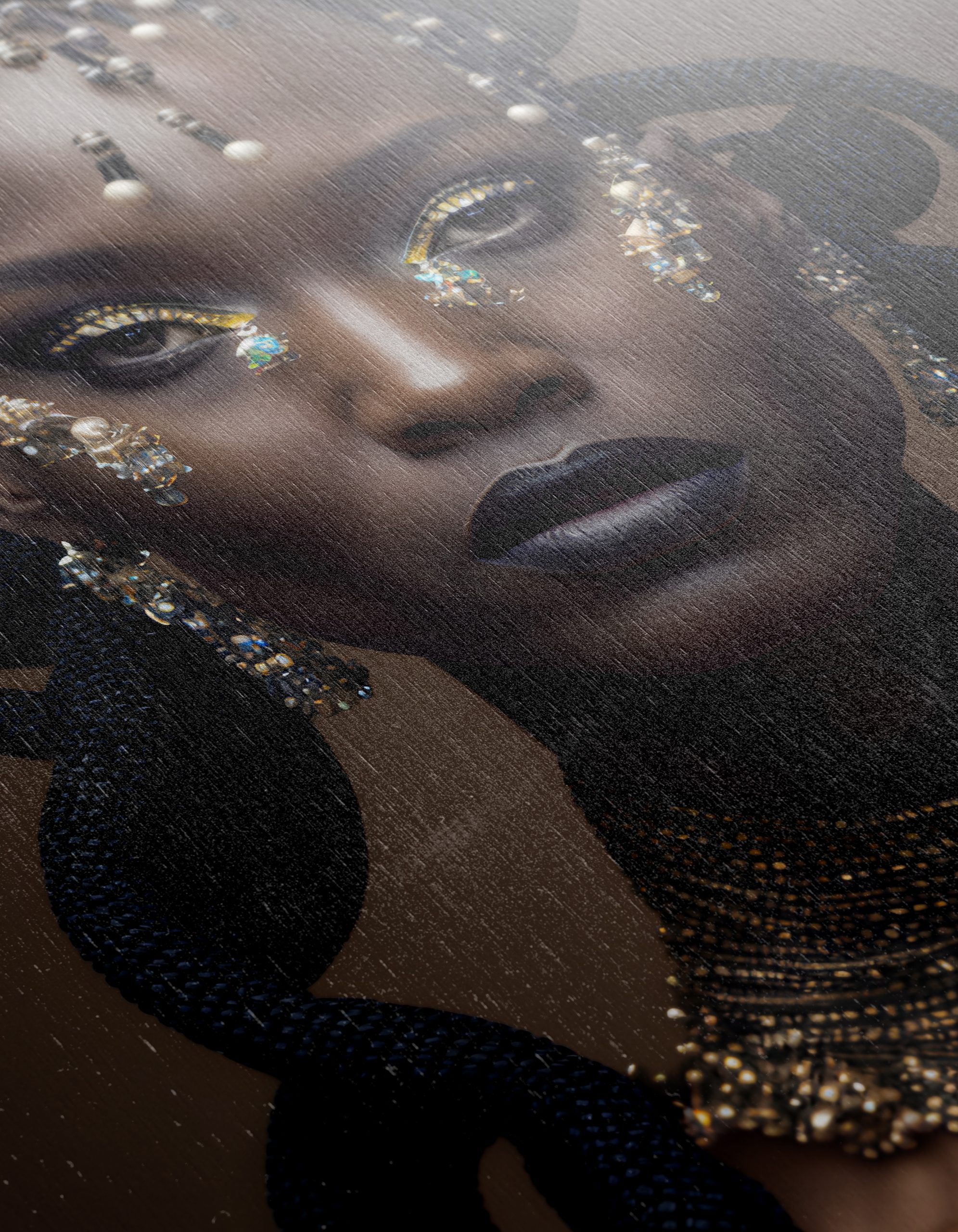 Cultural Abstract Art with Intricate Details - Image 12