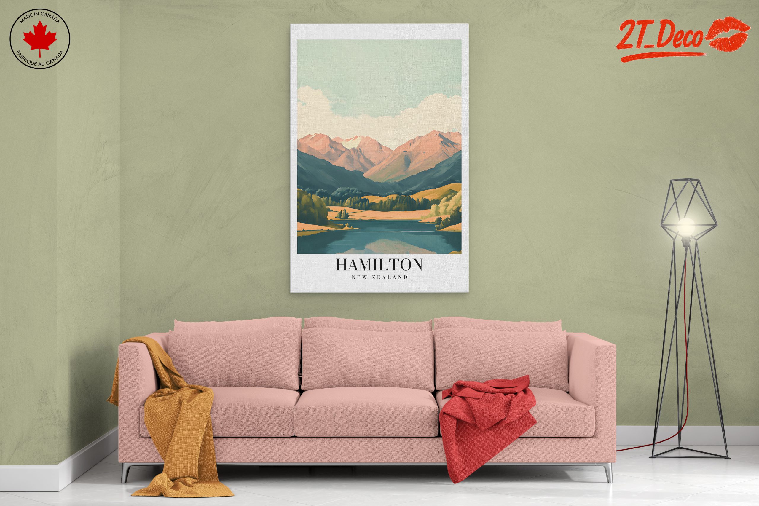 Hamilton Landscape Scene in New Zealand - Image 2