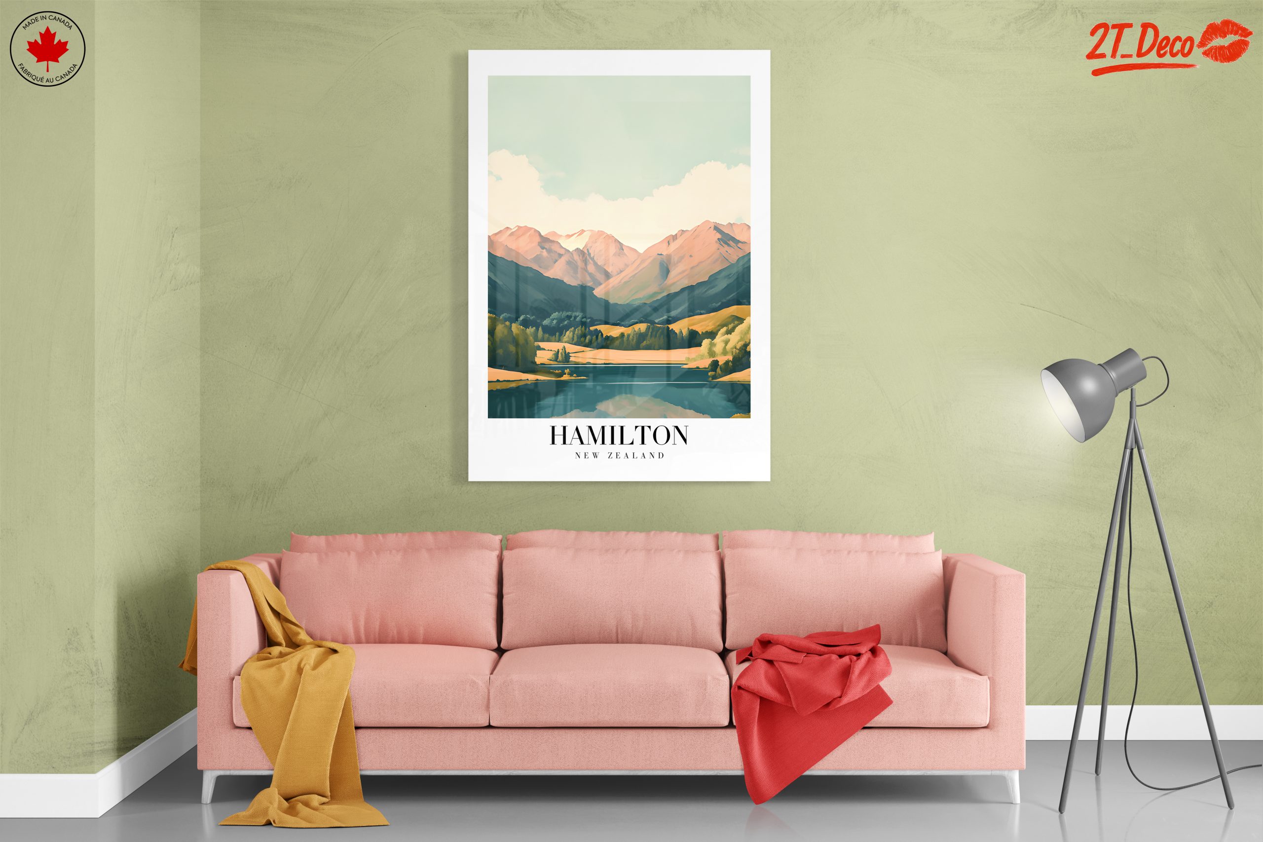 Hamilton Landscape Scene in New Zealand - Image 7
