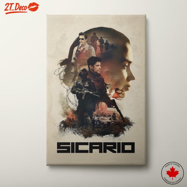 Sicario Film Character Artwork