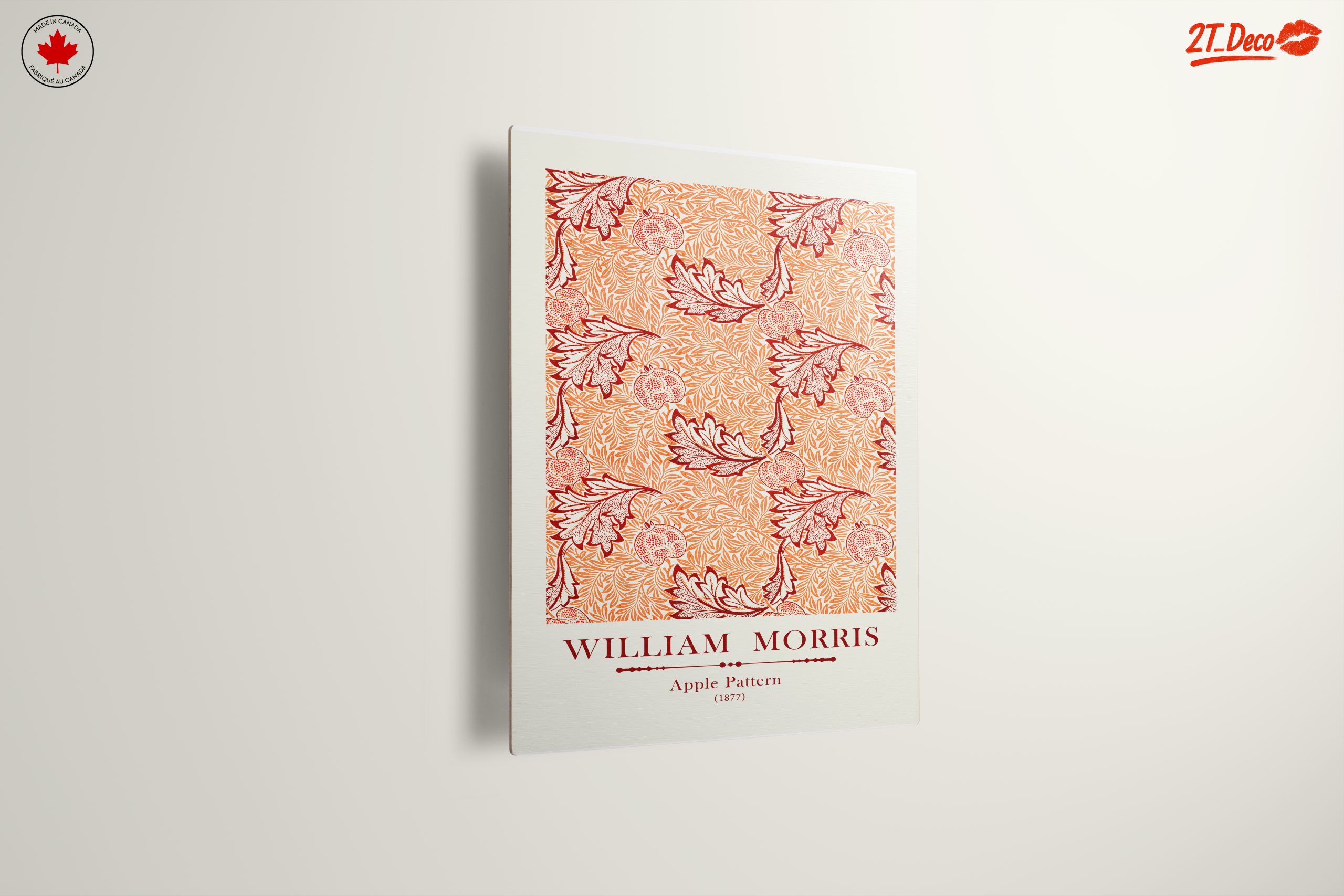 William Morris Apple Pattern Floral Art - Image 13