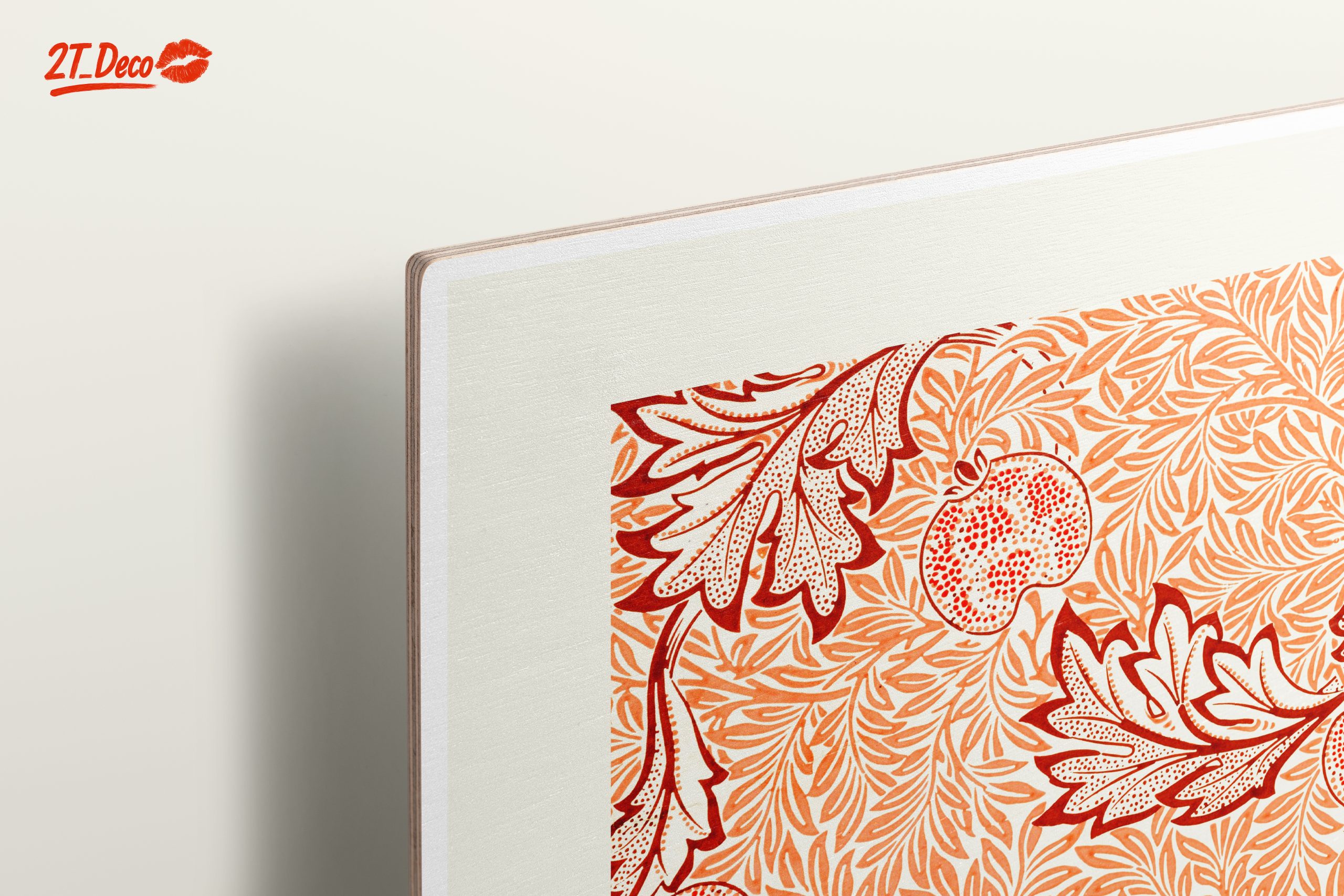 William Morris Apple Pattern Floral Art - Image 15