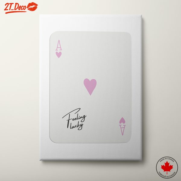 Ace of Hearts Playing Card Art 26