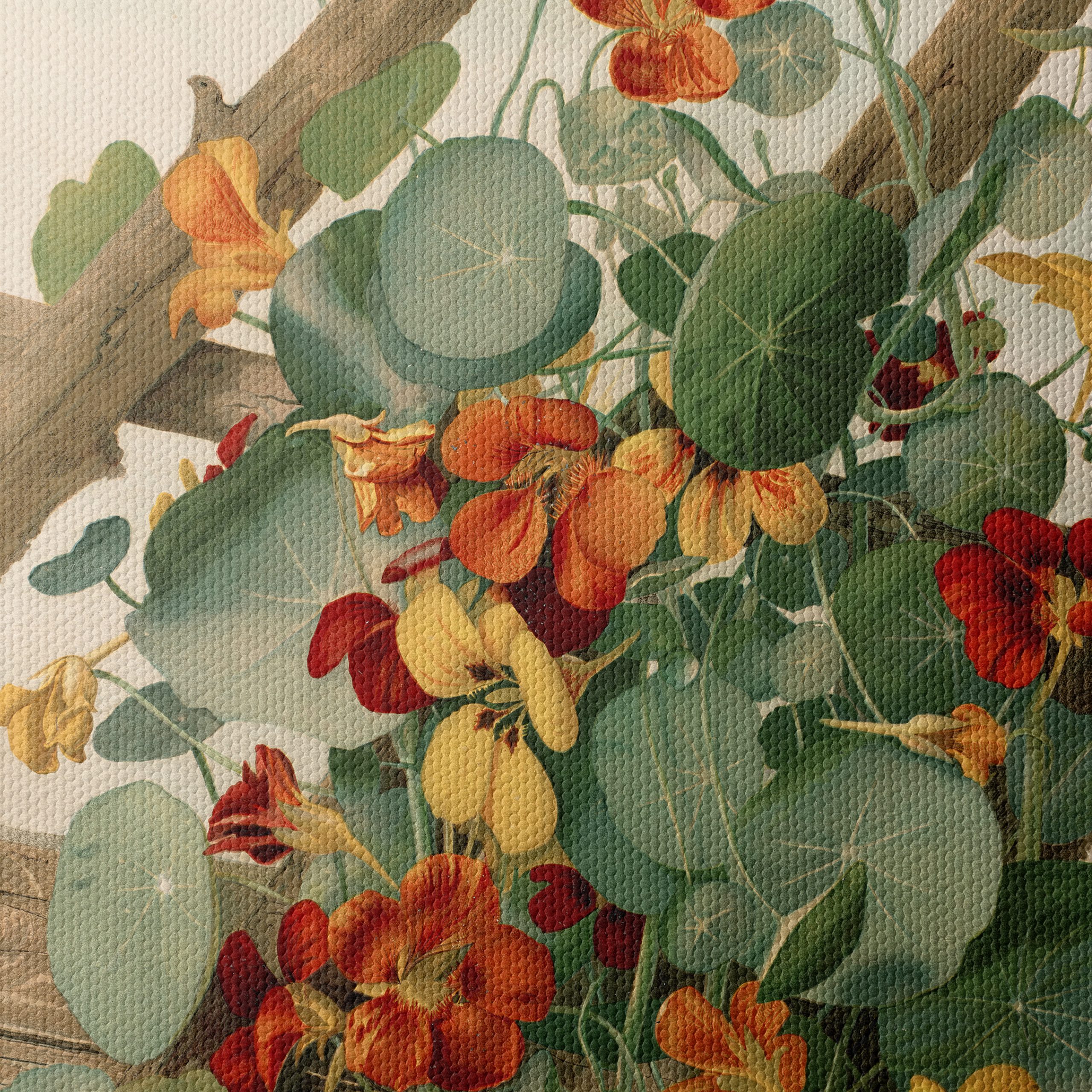 Vibrant Botanical Artwork with Colorful Flowers - Image 4