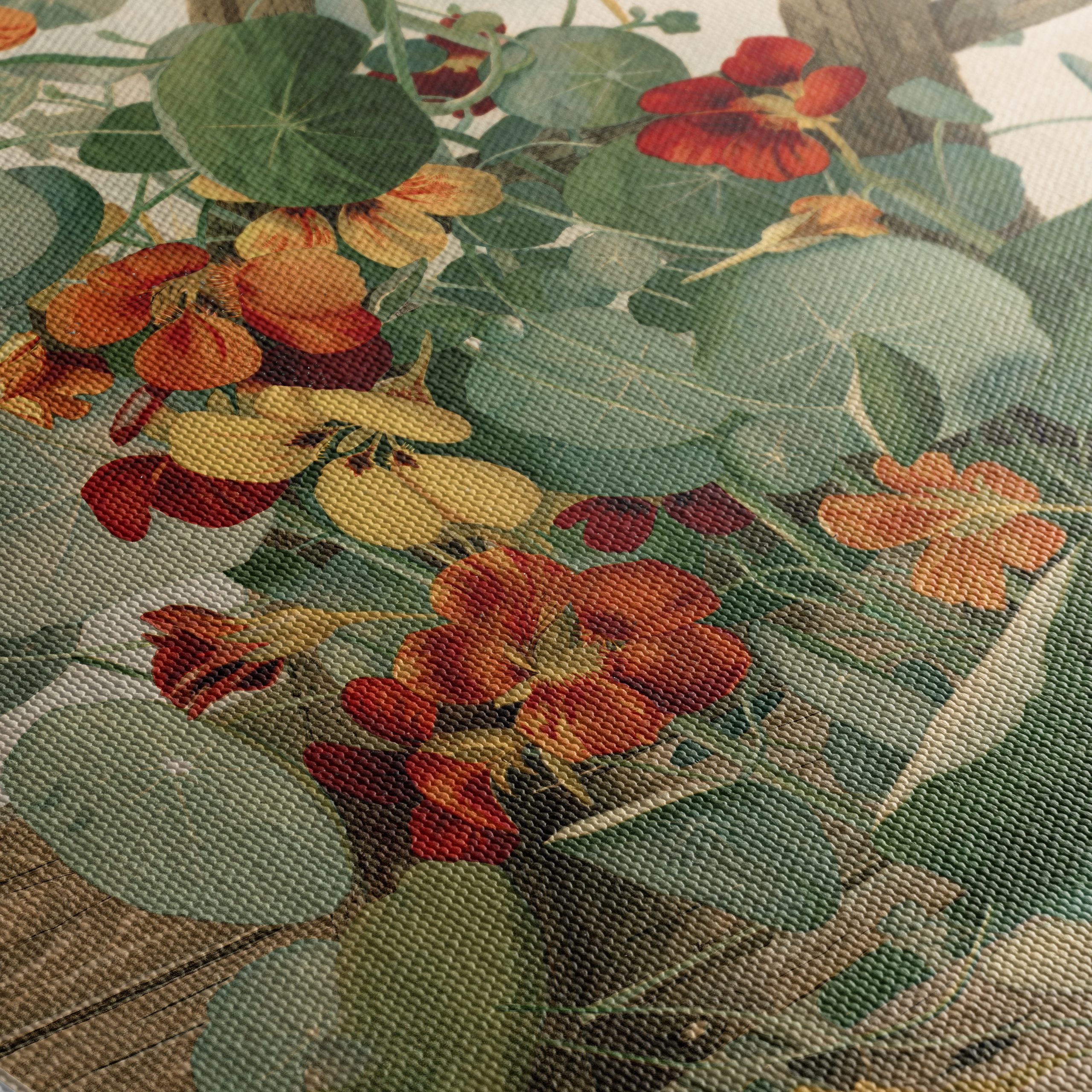 Vibrant Botanical Artwork with Colorful Flowers - Image 5