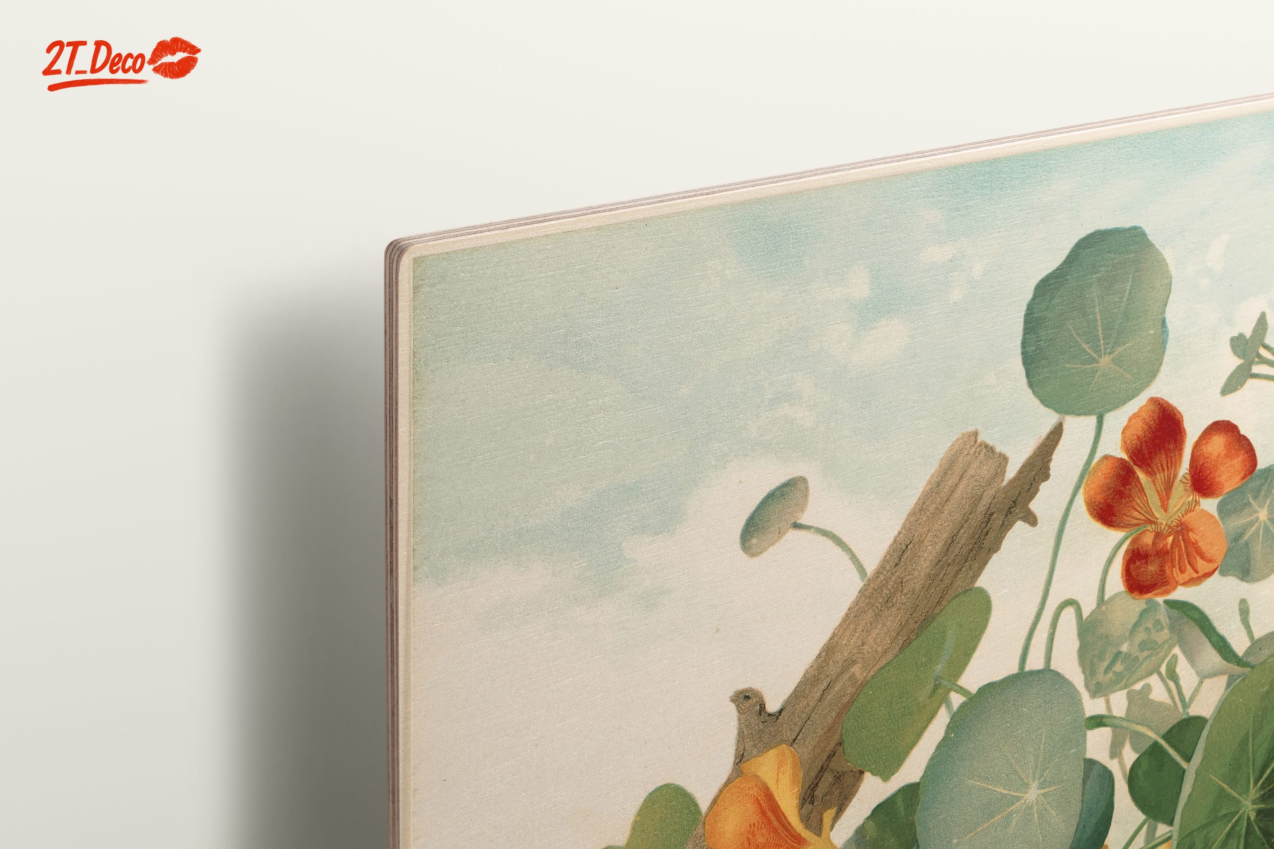 Vibrant Botanical Artwork with Colorful Flowers - Image 15