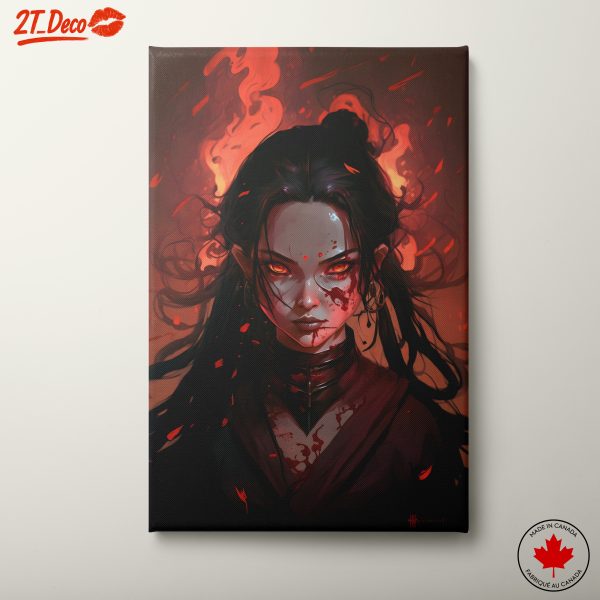 Intense Dynamic Fantasy Character Artwork