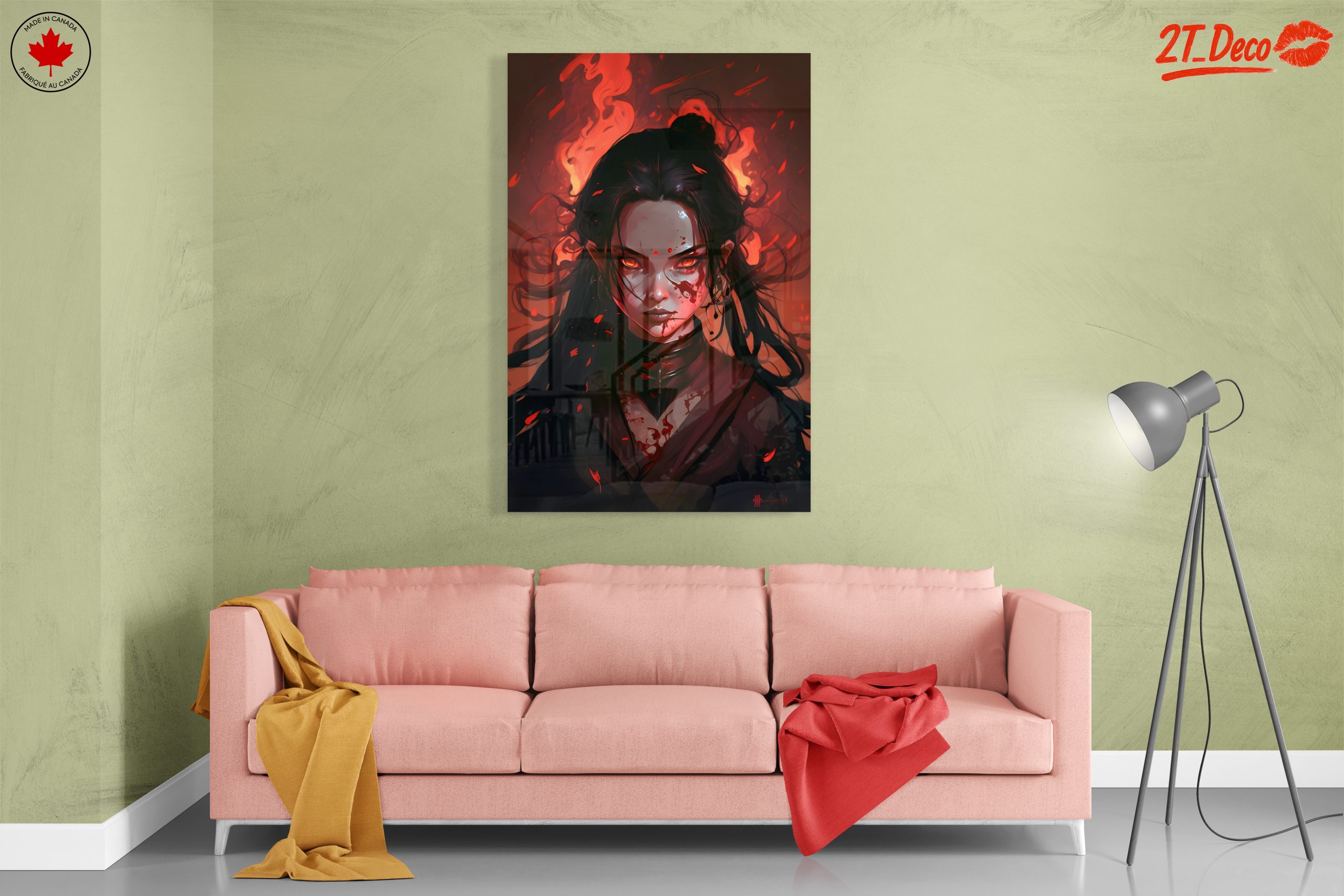 Intense Dynamic Fantasy Character Artwork - Image 7